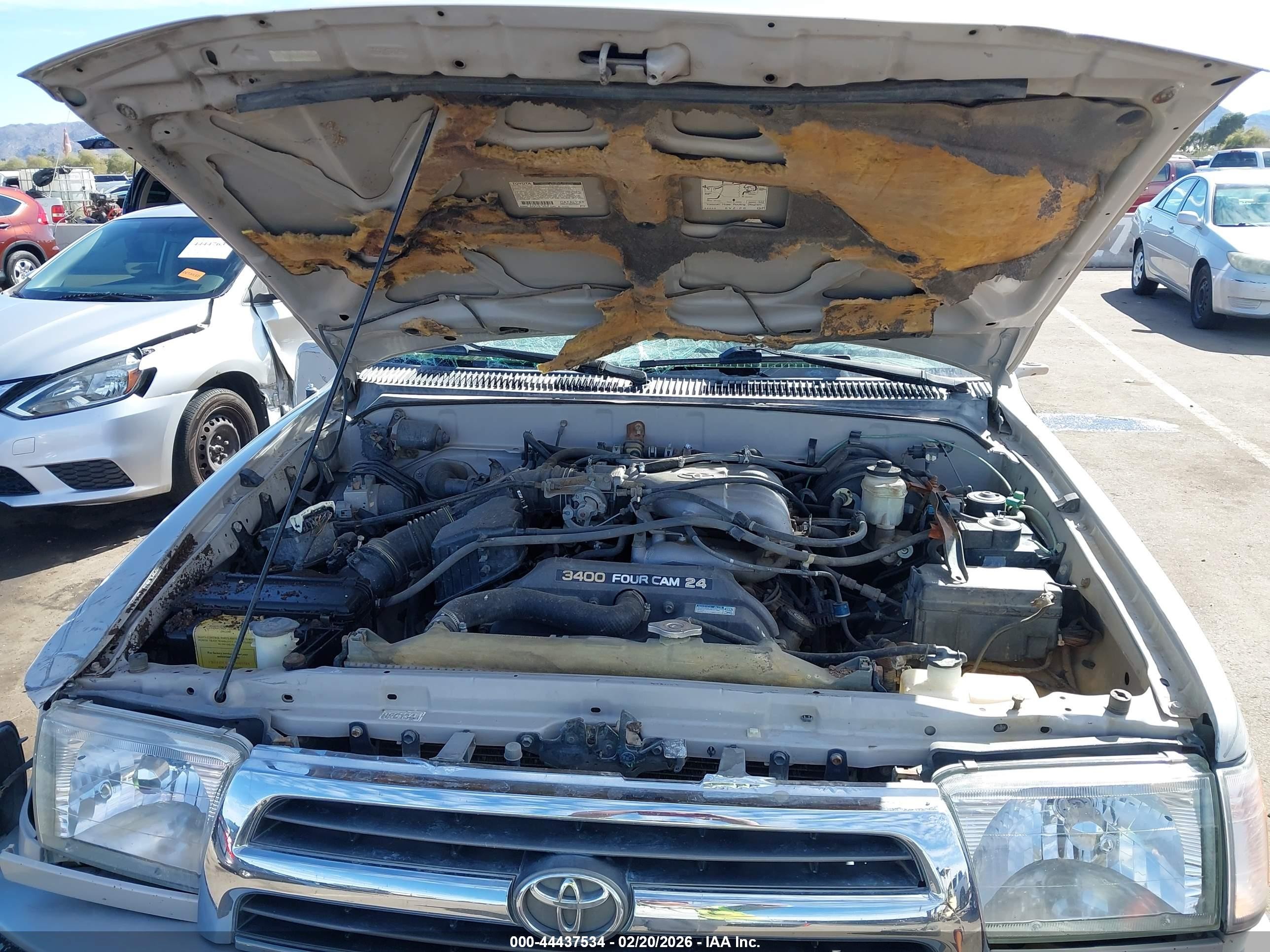 1999 Toyota 4runner Limited V6 Silver vin: JT3HN87R3X9022401