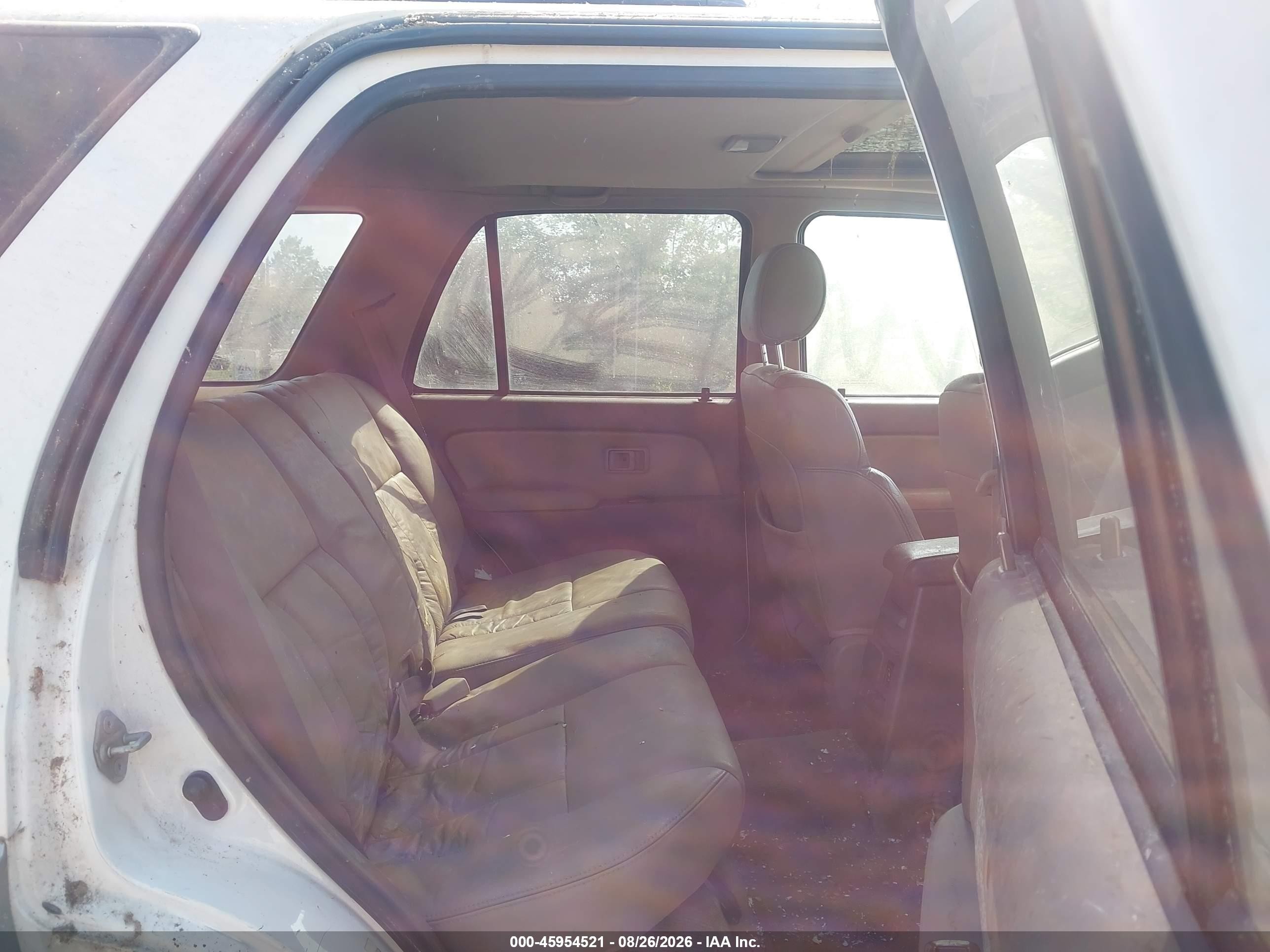 1999 Toyota 4runner Limited V6 White vin: JT3HN87R3X9025086