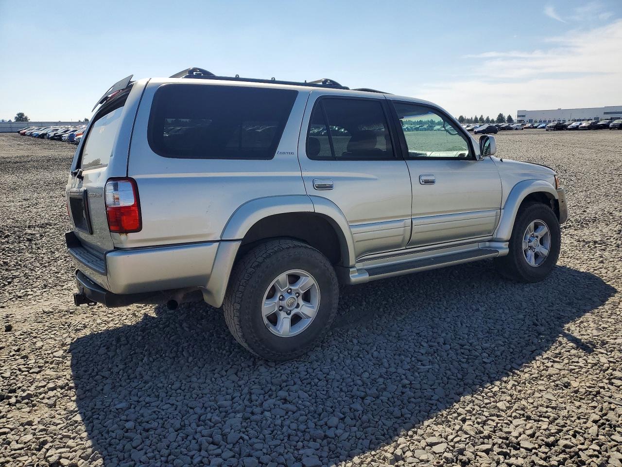2001 Toyota 4runner Limited Silver vin: JT3HN87R419052496