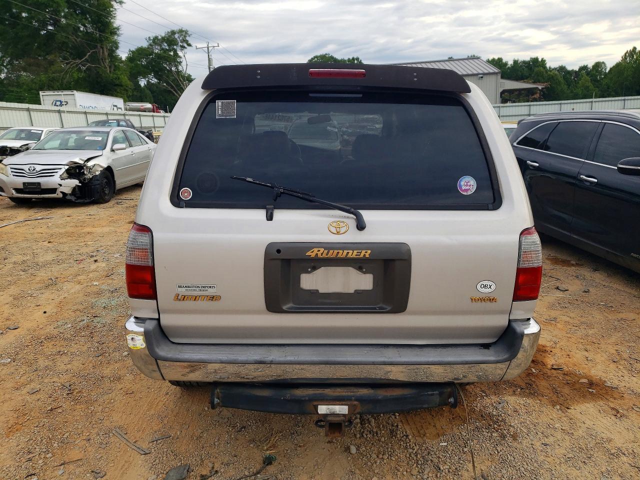 1996 Toyota 4runner Limited Silver vin: JT3HN87R4T0017044