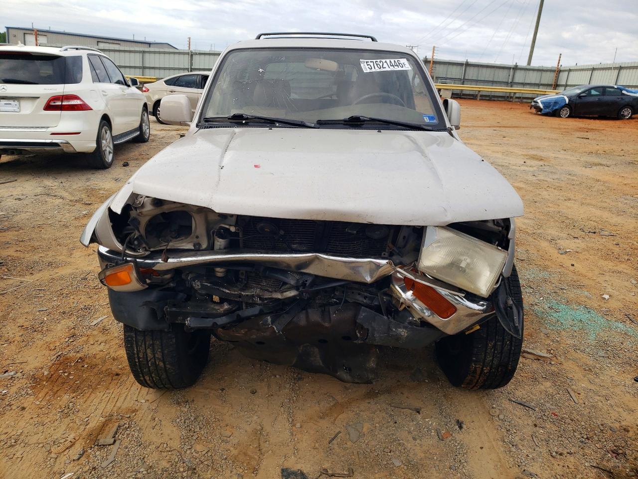 1996 Toyota 4runner Limited Silver vin: JT3HN87R4T0017044