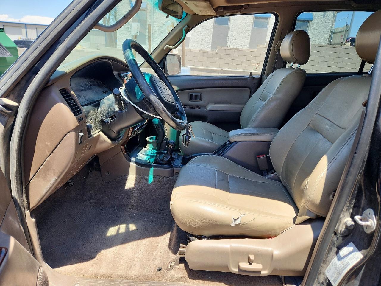 1997 Toyota 4runner Limited Black vin: JT3HN87R4V0079000