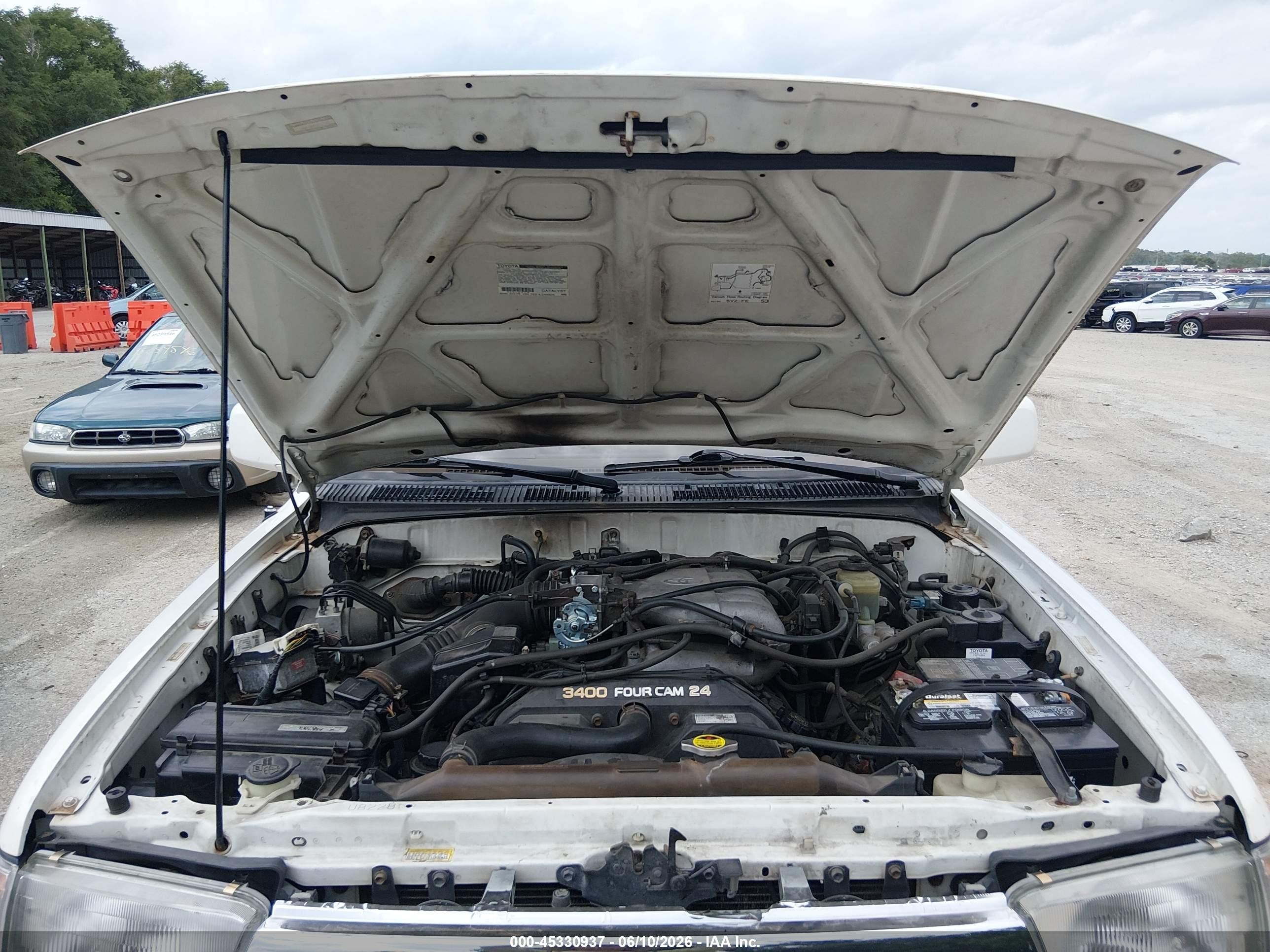 1997 Toyota 4runner Sr5 V6 Limited Белый vin: JT3HN87R4V0102646