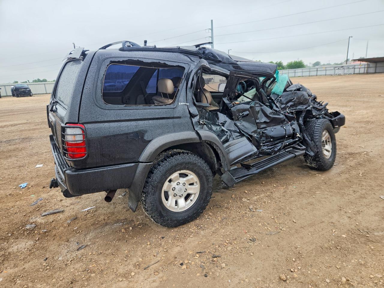 1997 Toyota 4runner Limited Black vin: JT3HN87R4V0120970