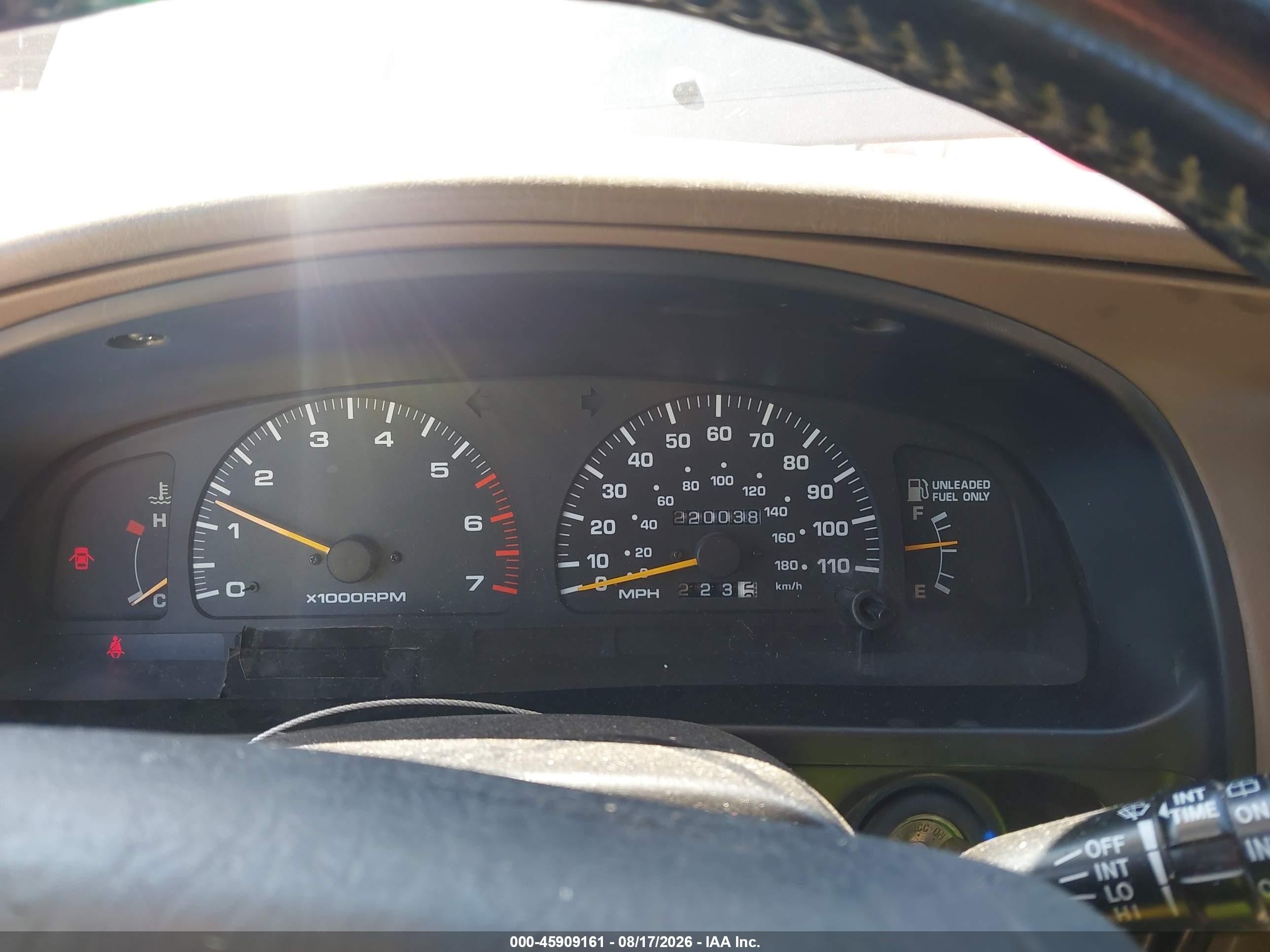 1997 Toyota 4runner Sr5 V6 Limited Черный vin: JT3HN87R4V0128079