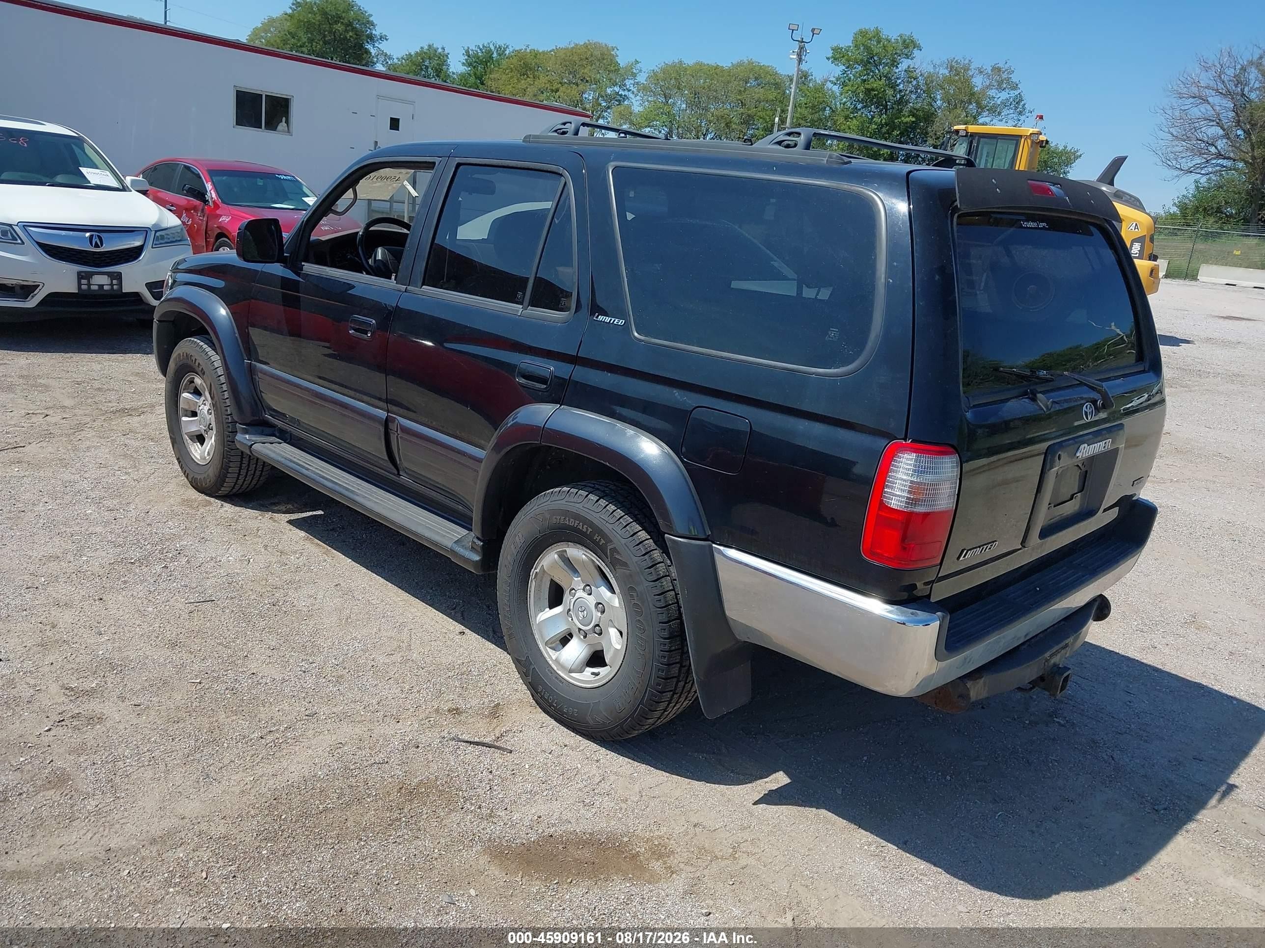 1997 Toyota 4runner Sr5 V6 Limited Черный vin: JT3HN87R4V0128079