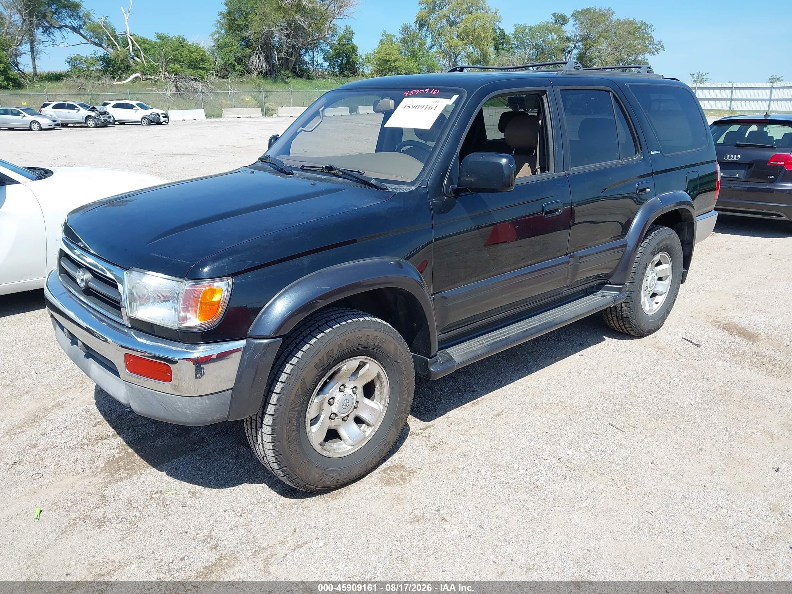 1997 Toyota 4runner Sr5 V6 Limited Черный vin: JT3HN87R4V0128079