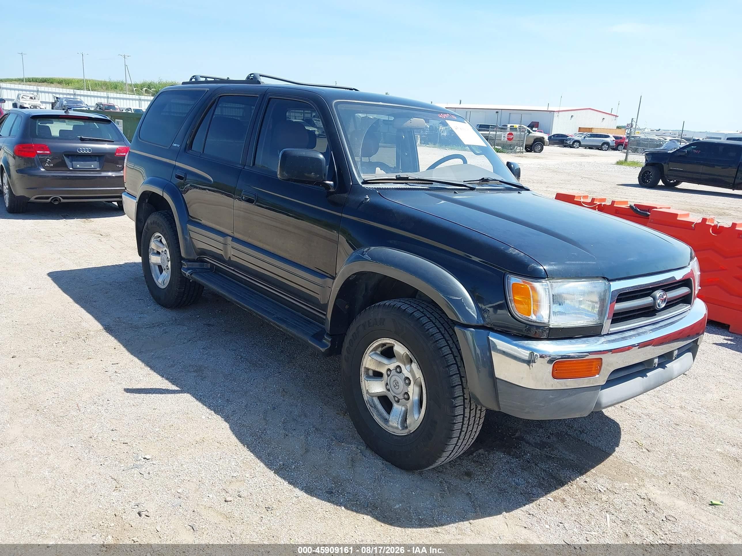 1997 Toyota 4runner Sr5 V6 Limited Black vin: JT3HN87R4V0128079