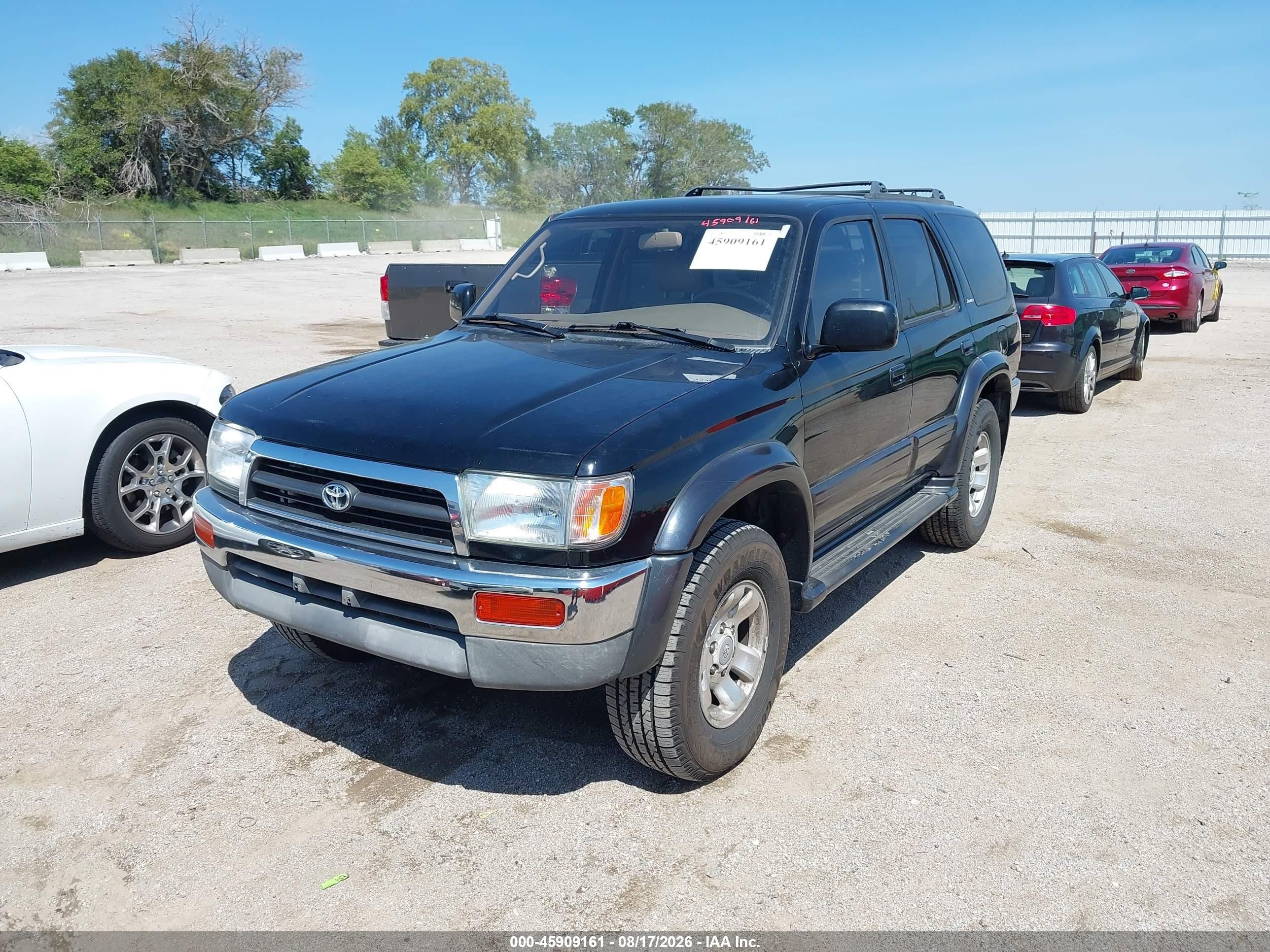 1997 Toyota 4runner Sr5 V6 Limited Черный vin: JT3HN87R4V0128079
