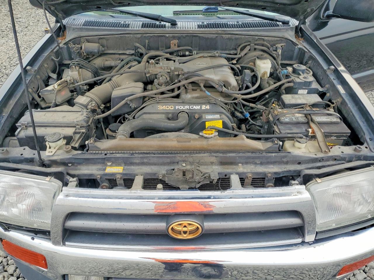 1998 Toyota 4runner Limited Black vin: JT3HN87R4W0138404