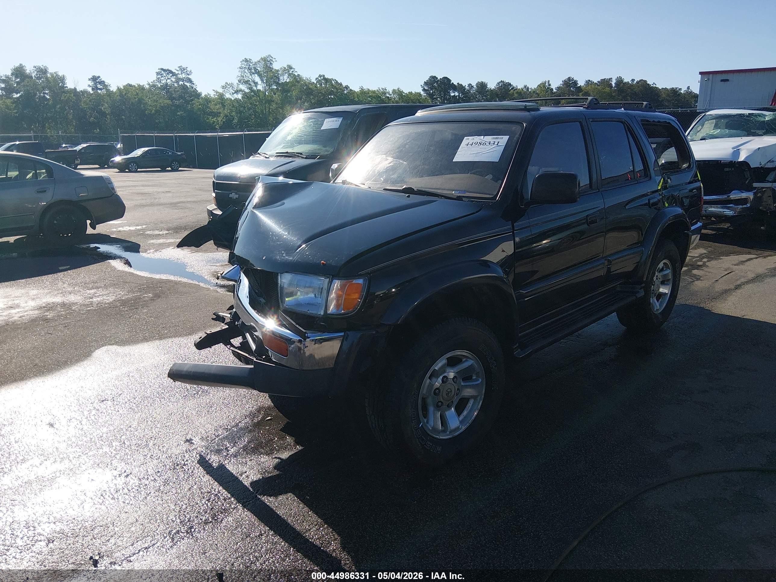 1998 Toyota 4runner Sr5 V6 Limited Черный vin: JT3HN87R4W0165263