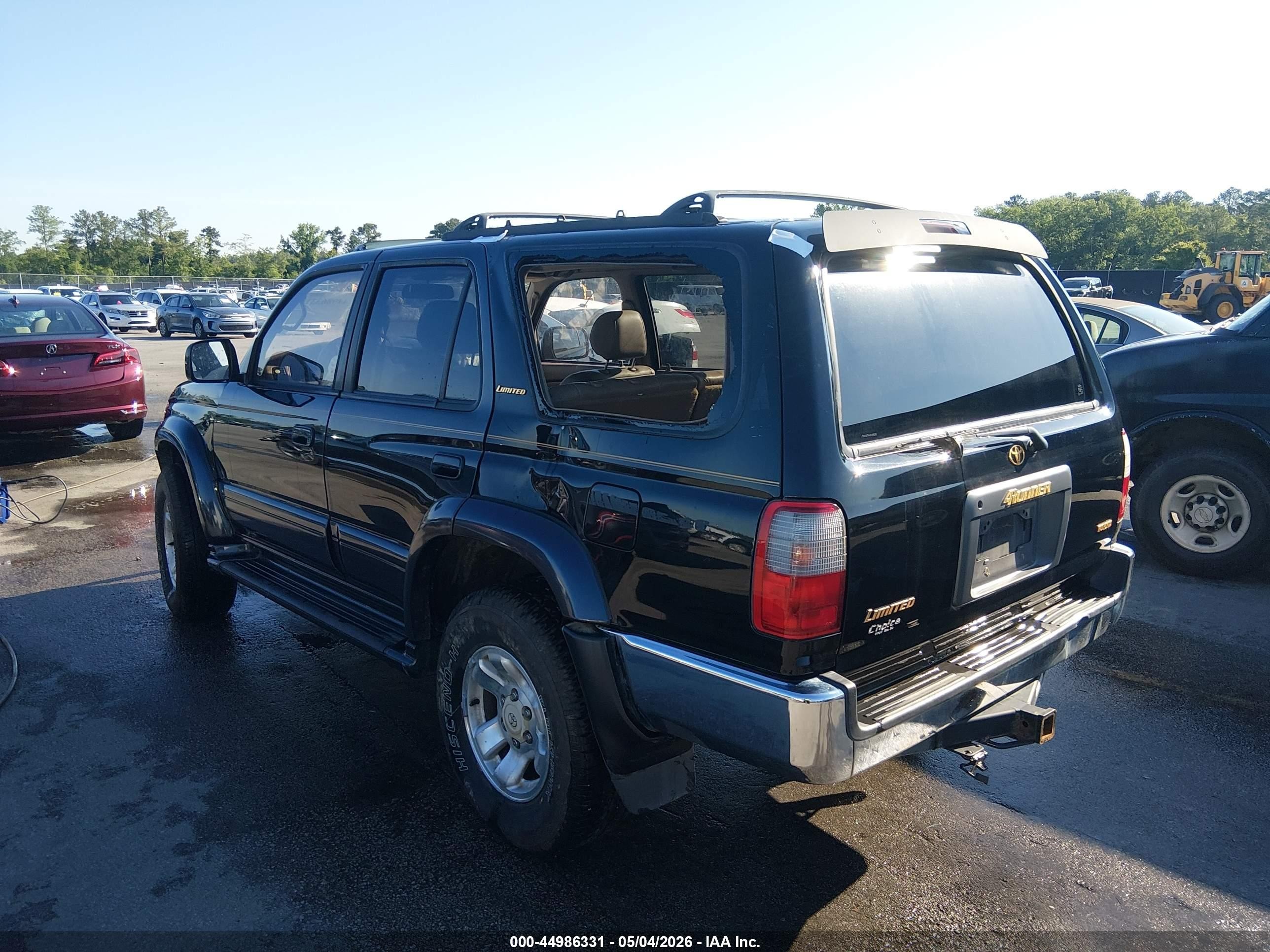 1998 Toyota 4runner Sr5 V6 Limited Черный vin: JT3HN87R4W0165263