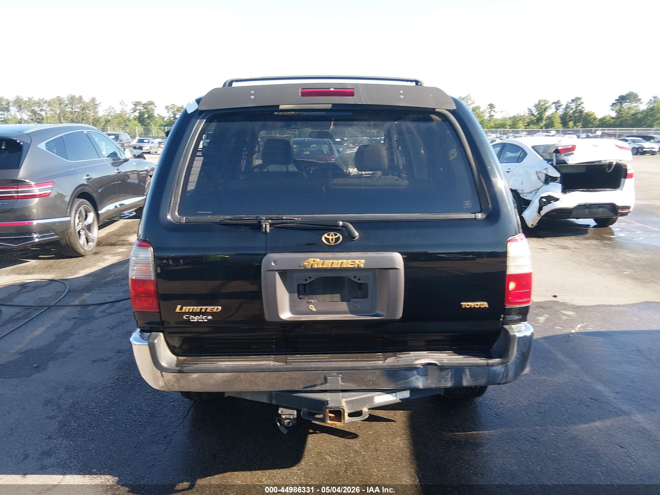 1998 Toyota 4runner Sr5 V6 Limited Черный vin: JT3HN87R4W0165263