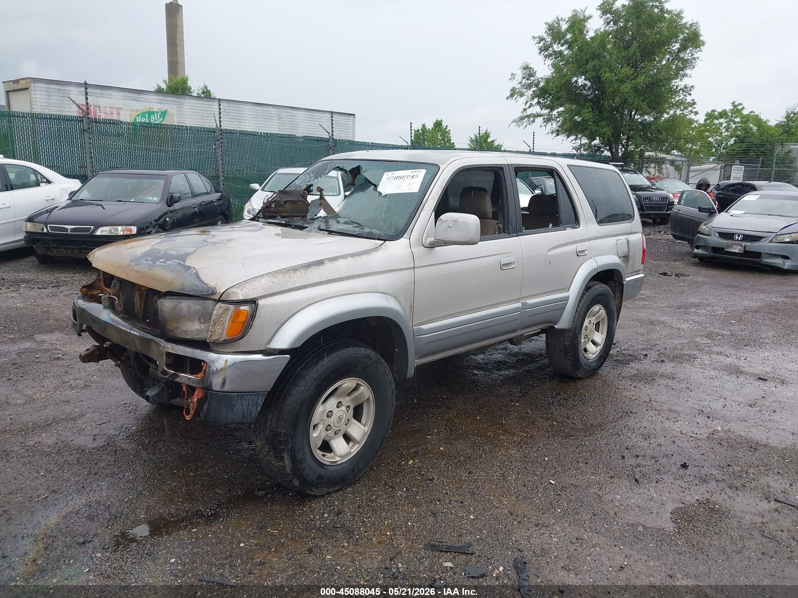 1998 Toyota 4runner Sr5 V6 Limited Beige vin: JT3HN87R4W0168261
