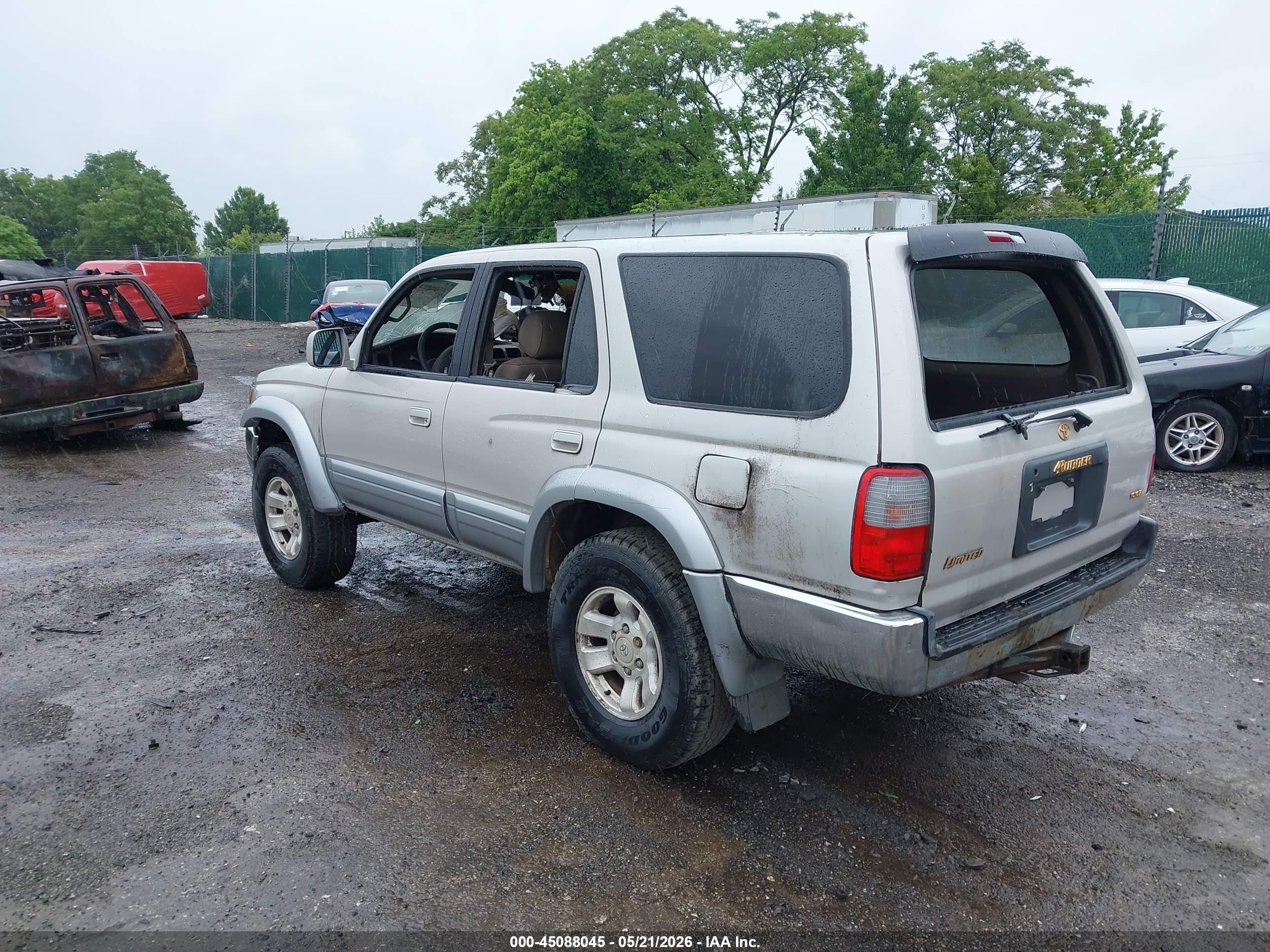 1998 Toyota 4runner Sr5 V6 Limited Beige vin: JT3HN87R4W0168261