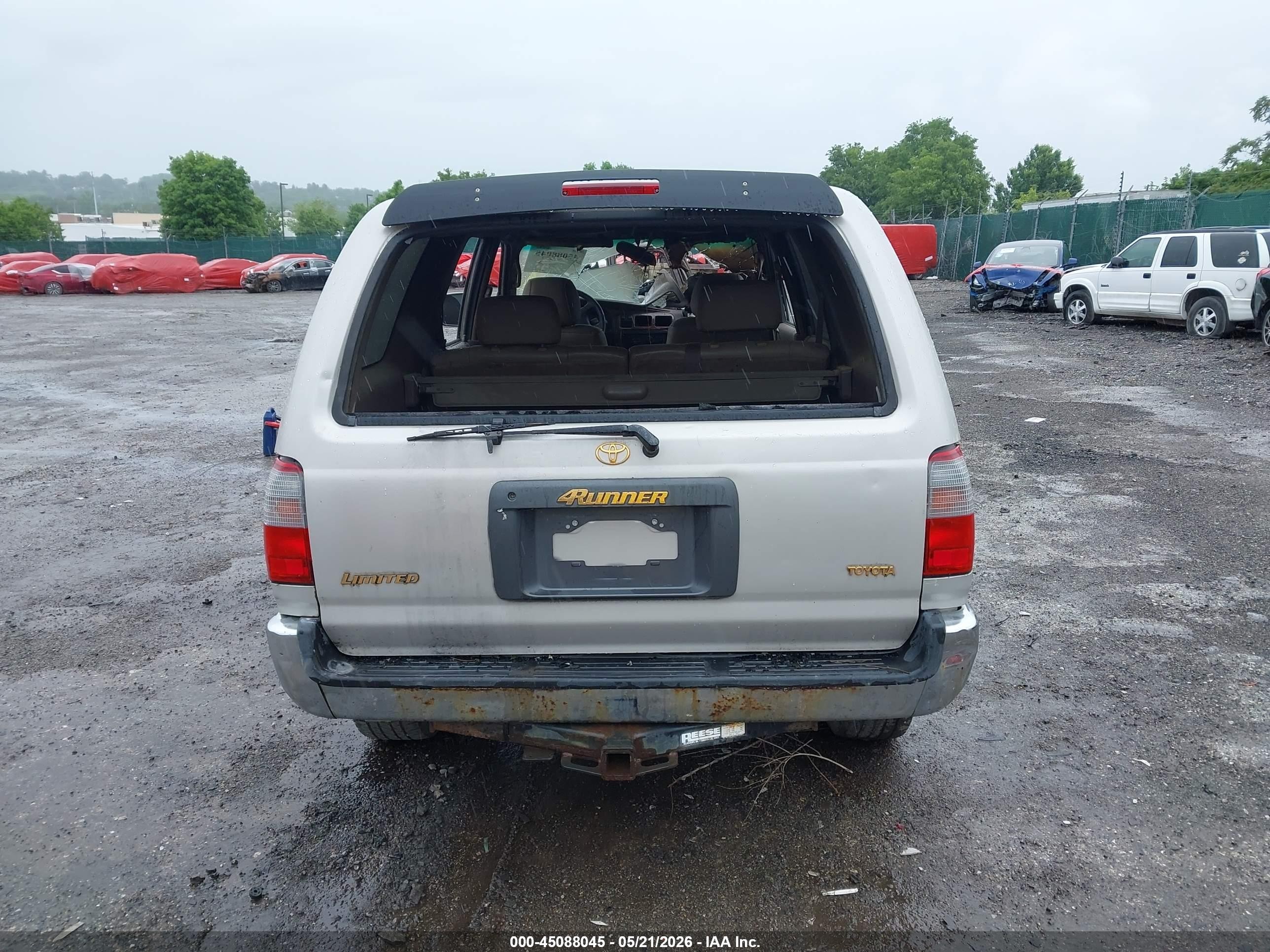 1998 Toyota 4runner Sr5 V6 Limited Beige vin: JT3HN87R4W0168261