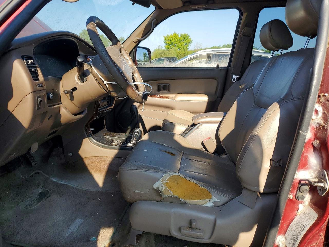 1998 Toyota 4runner Limited Red vin: JT3HN87R4W0174416