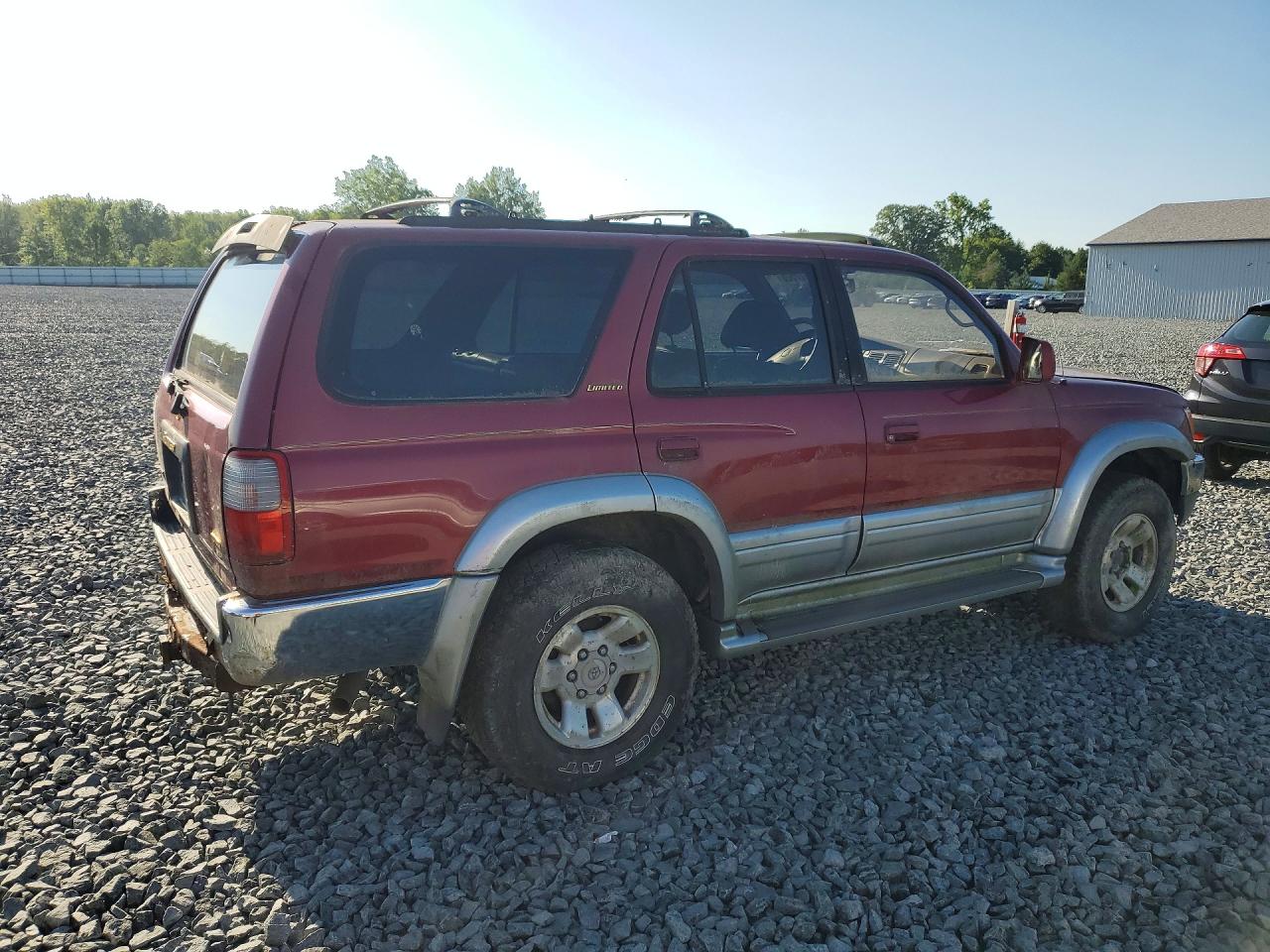 1998 Toyota 4runner Limited Red vin: JT3HN87R4W0174416