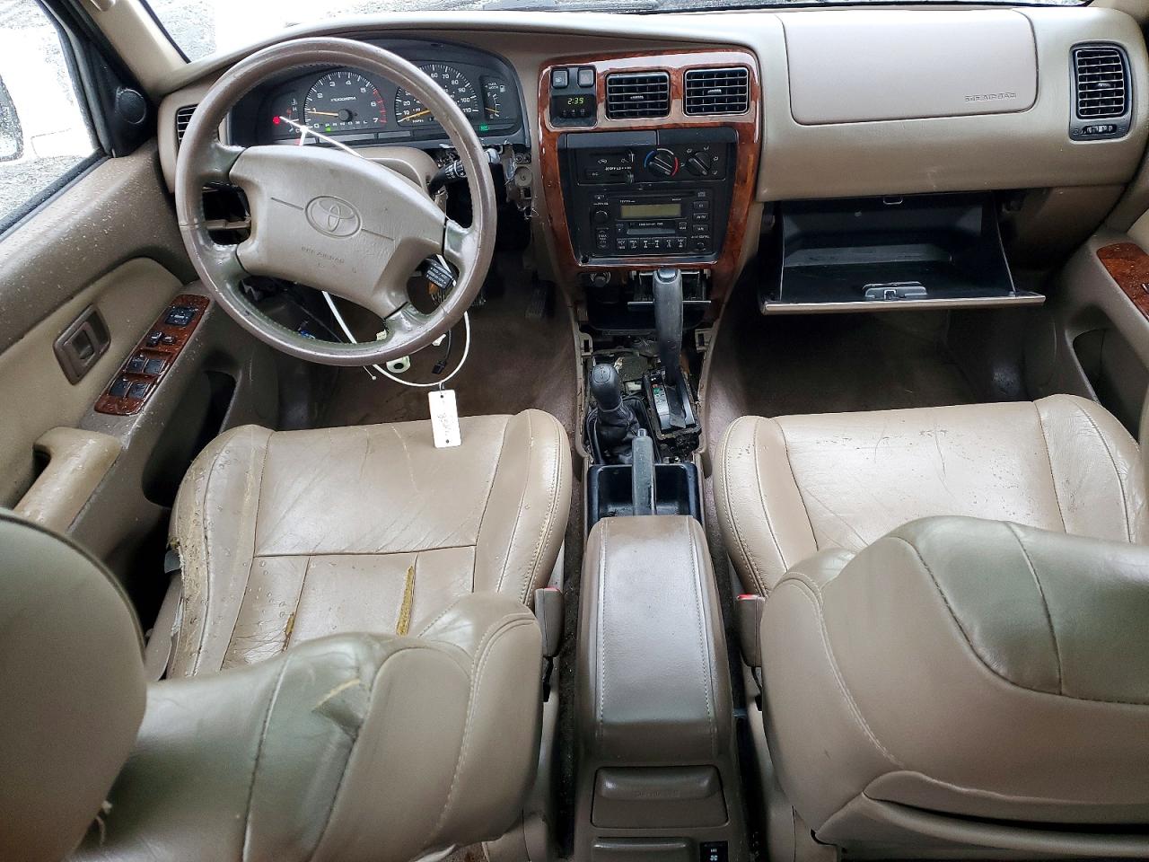 1998 Toyota 4runner Limited White vin: JT3HN87R4W9016721