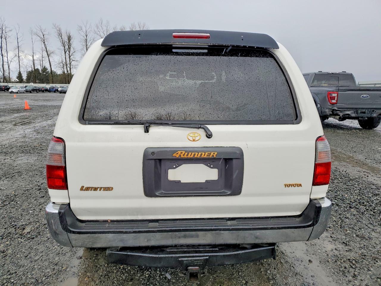 1998 Toyota 4runner Limited White vin: JT3HN87R4W9016721