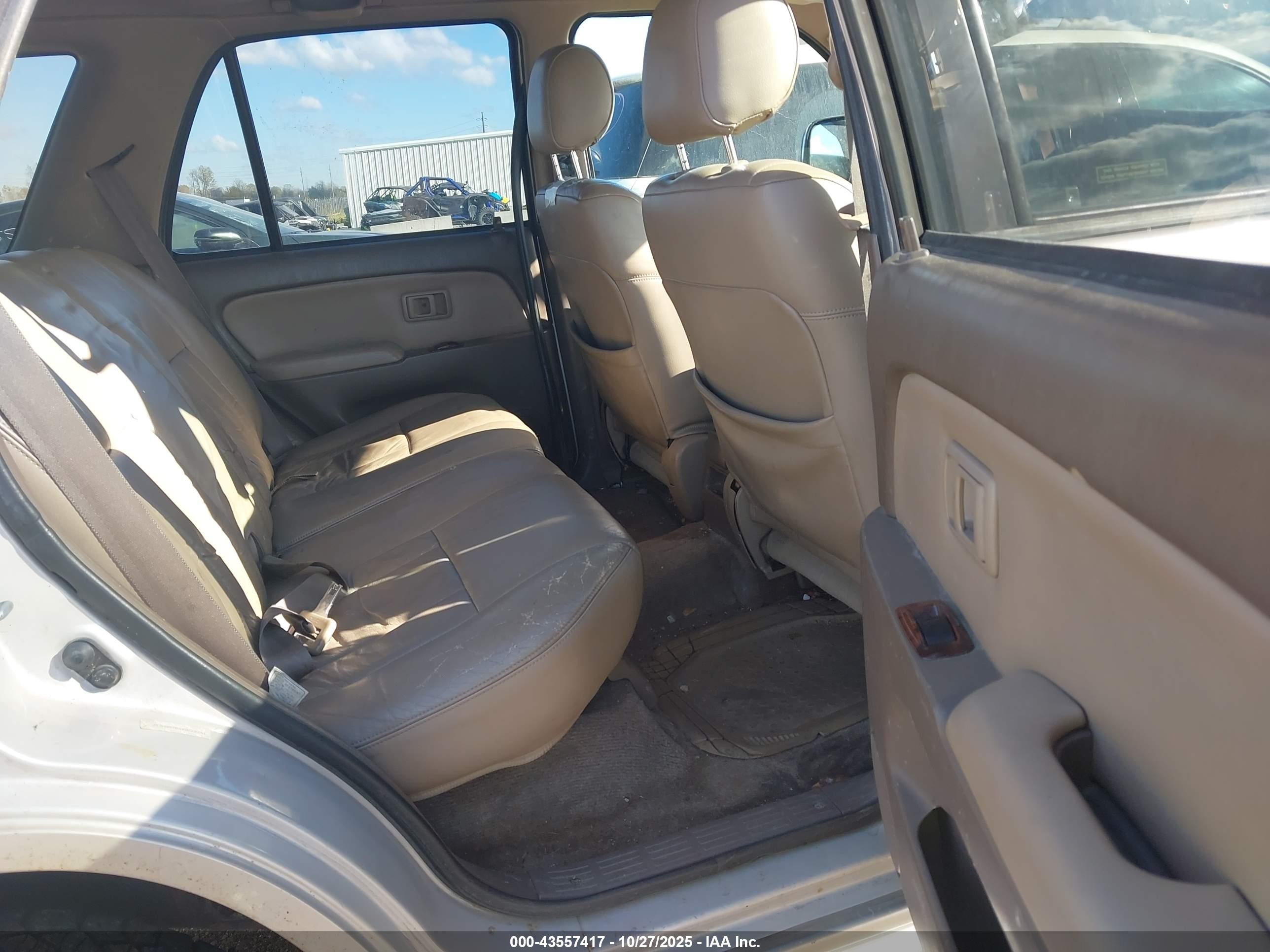 1999 Toyota 4runner Limited V6 Silver vin: JT3HN87R4X0222241