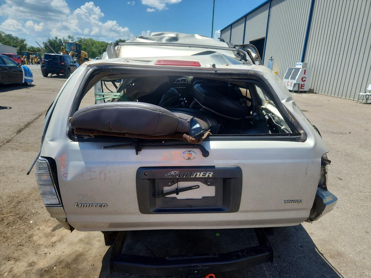 2000 Toyota 4runner Limited Серебряный vin: JT3HN87R4Y0259825