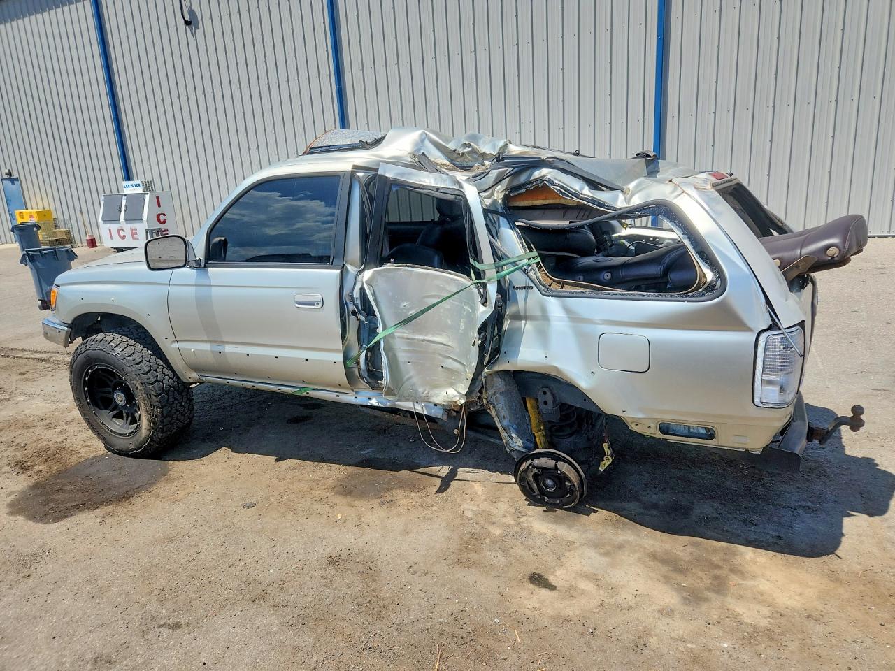 2000 Toyota 4runner Limited Серебряный vin: JT3HN87R4Y0259825
