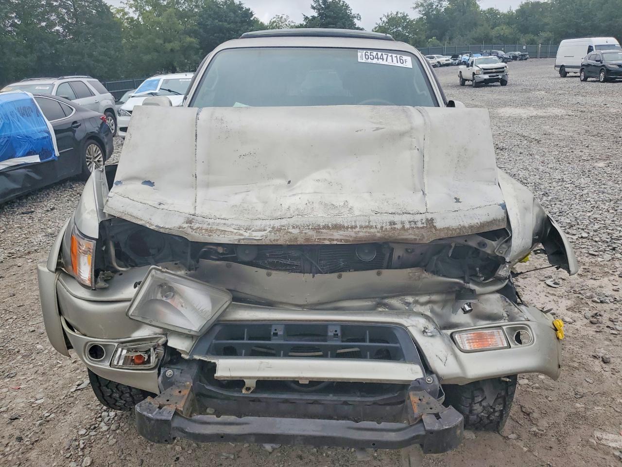 2000 Toyota 4runner Limited Beige vin: JT3HN87R4Y0308733