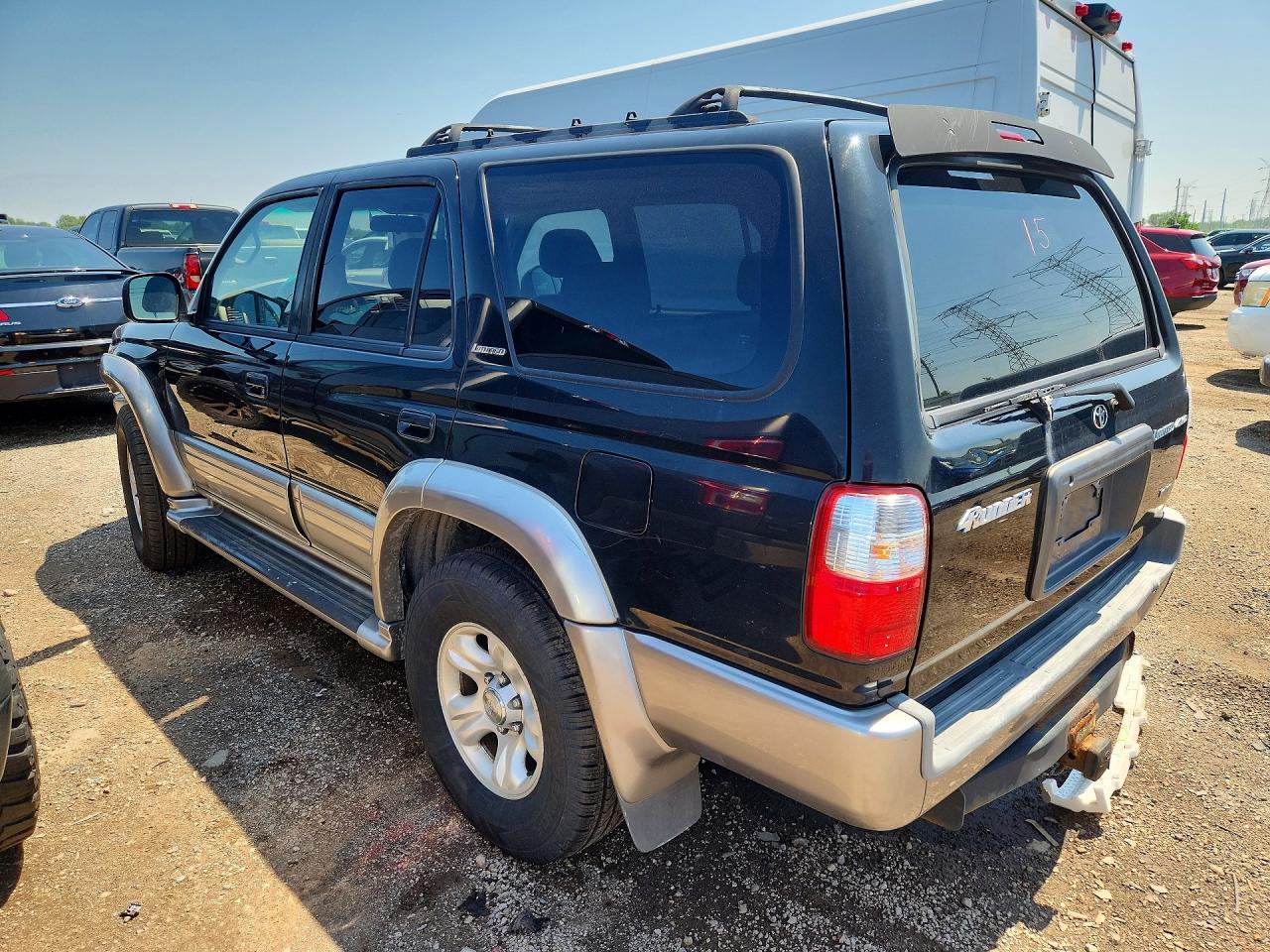 2001 Toyota 4runner Limited Черный vin: JT3HN87R510325997