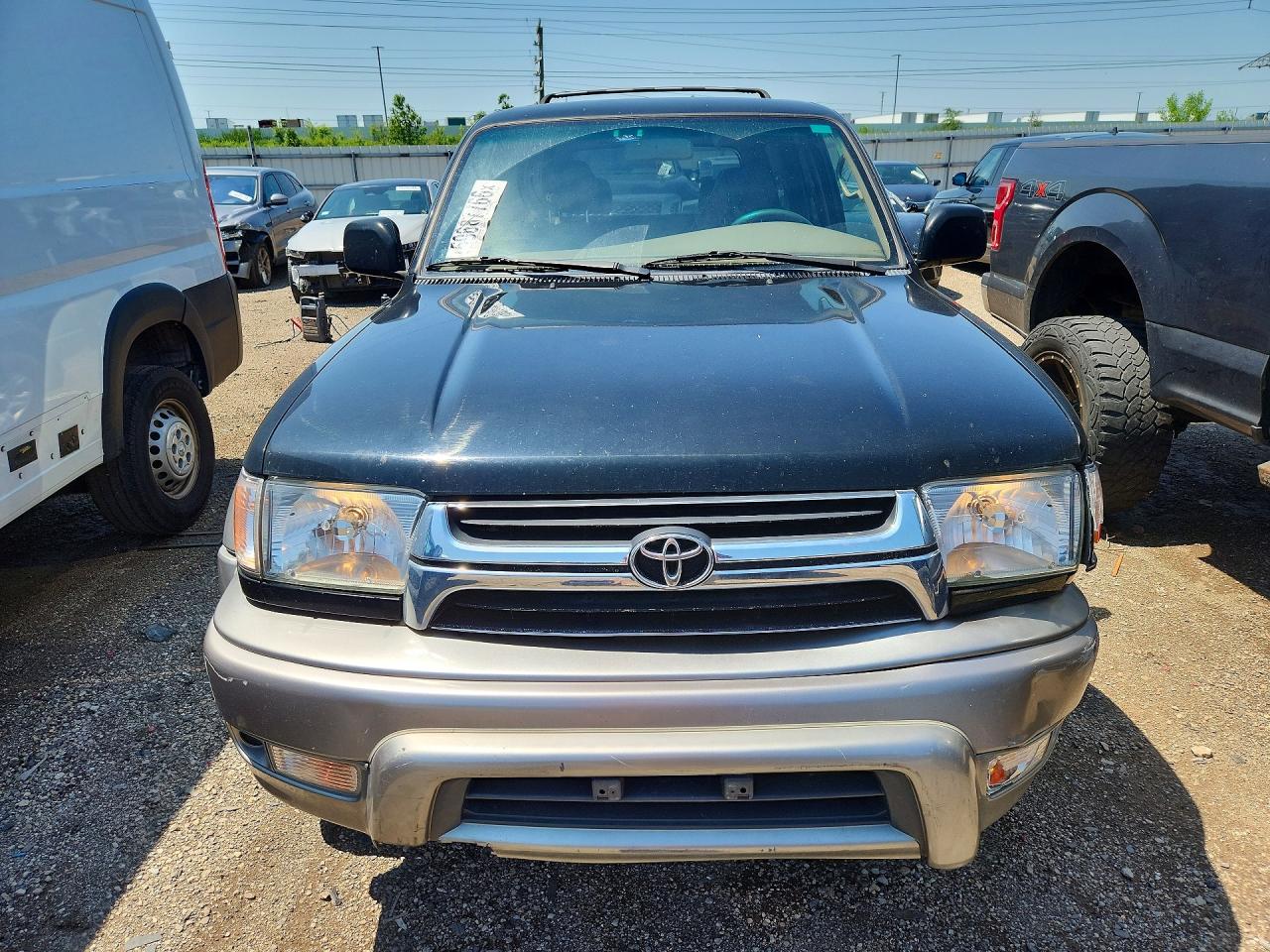 2001 Toyota 4runner Limited Черный vin: JT3HN87R510325997