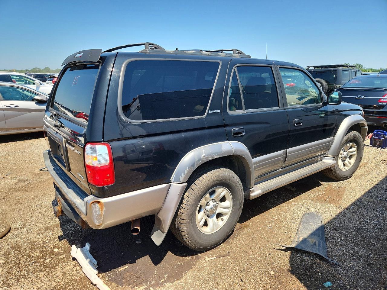2001 Toyota 4runner Limited Черный vin: JT3HN87R510325997