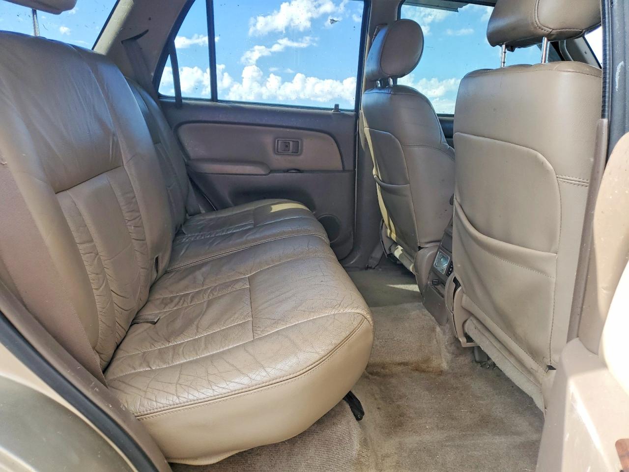 2002 Toyota 4runner Limited Tan vin: JT3HN87R520372495