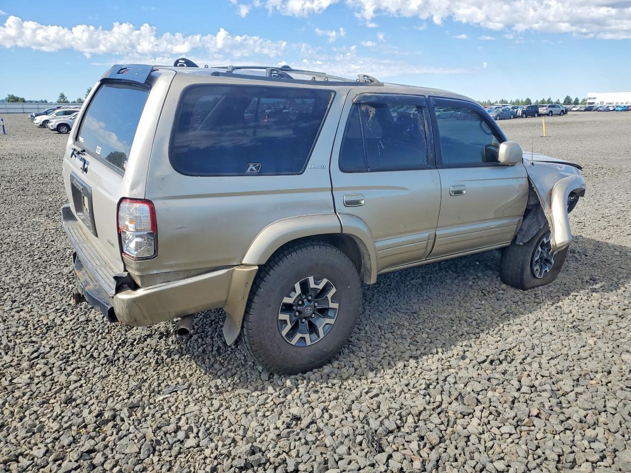 2002 Toyota 4runner Limited Tan vin: JT3HN87R520372495