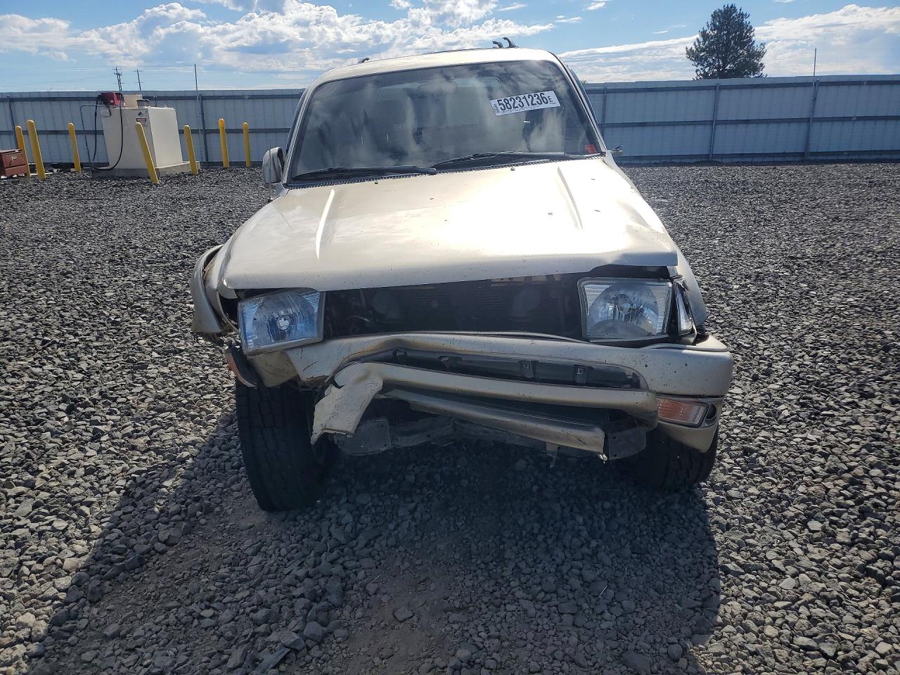 2002 Toyota 4runner Limited Tan vin: JT3HN87R520372495