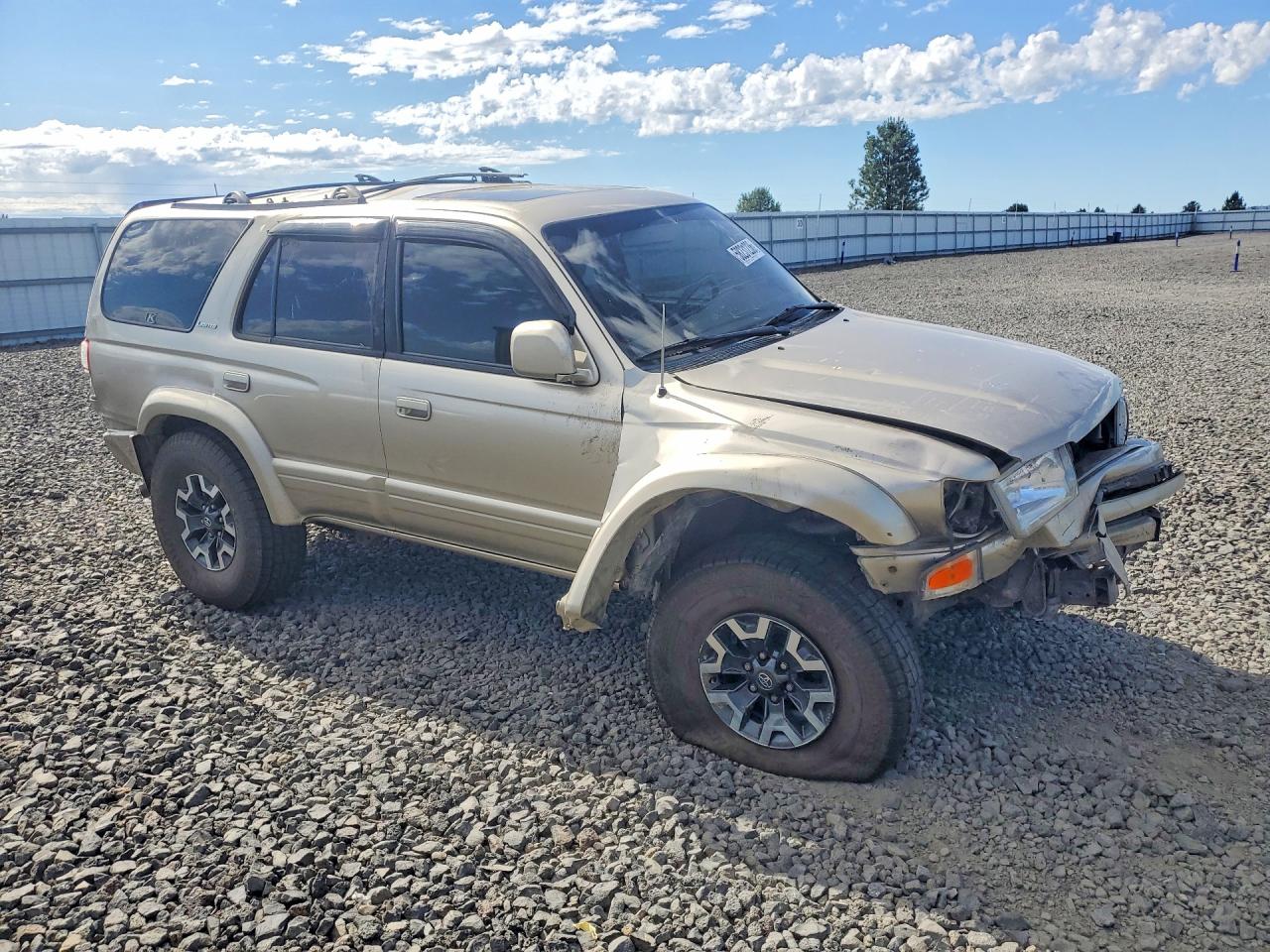 2002 Toyota 4runner Limited Tan vin: JT3HN87R520372495