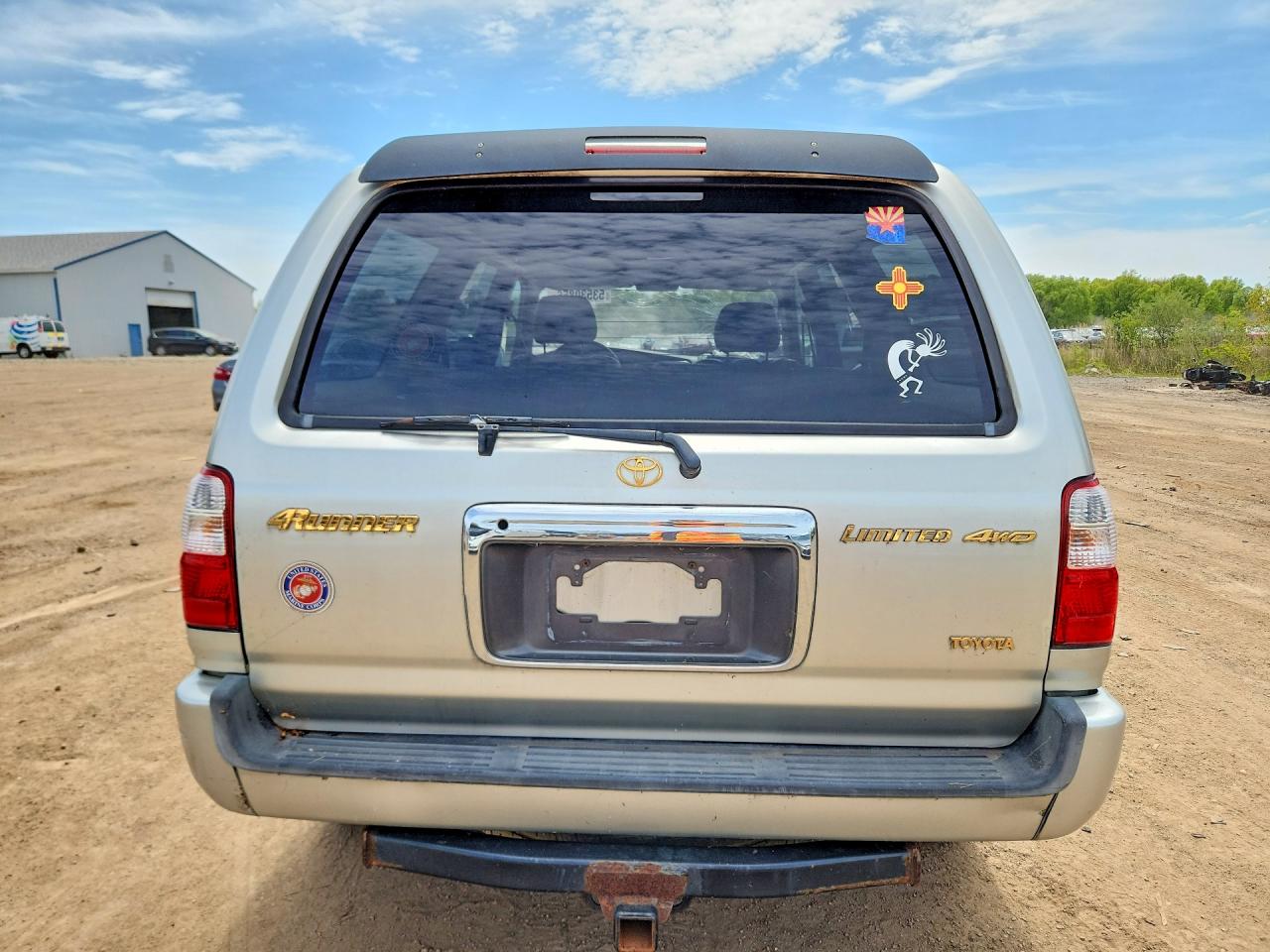 2002 Toyota 4runner Limited Silver vin: JT3HN87R529072550