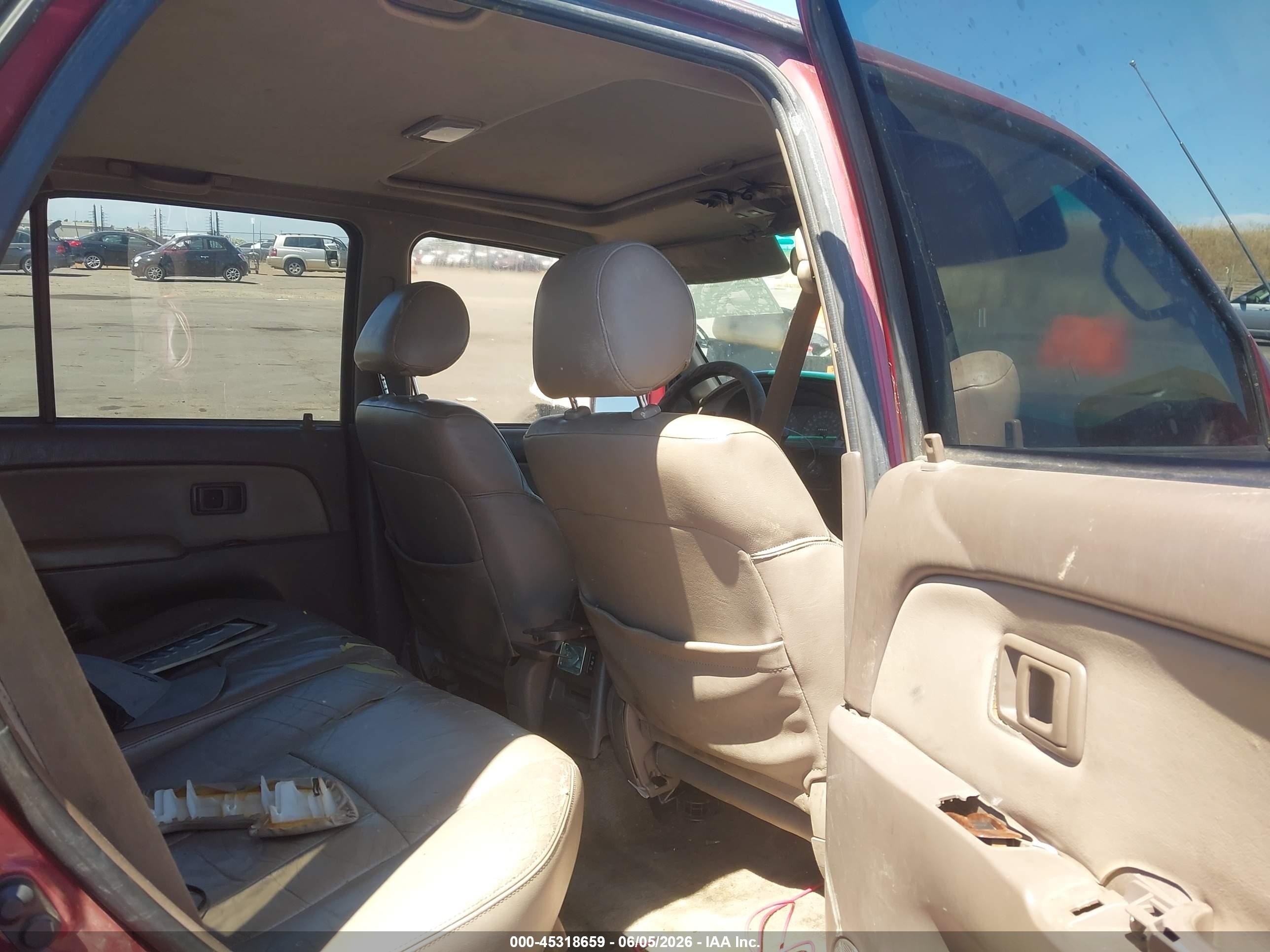 1996 Toyota 4runner Limited Красный vin: JT3HN87R5T0034693