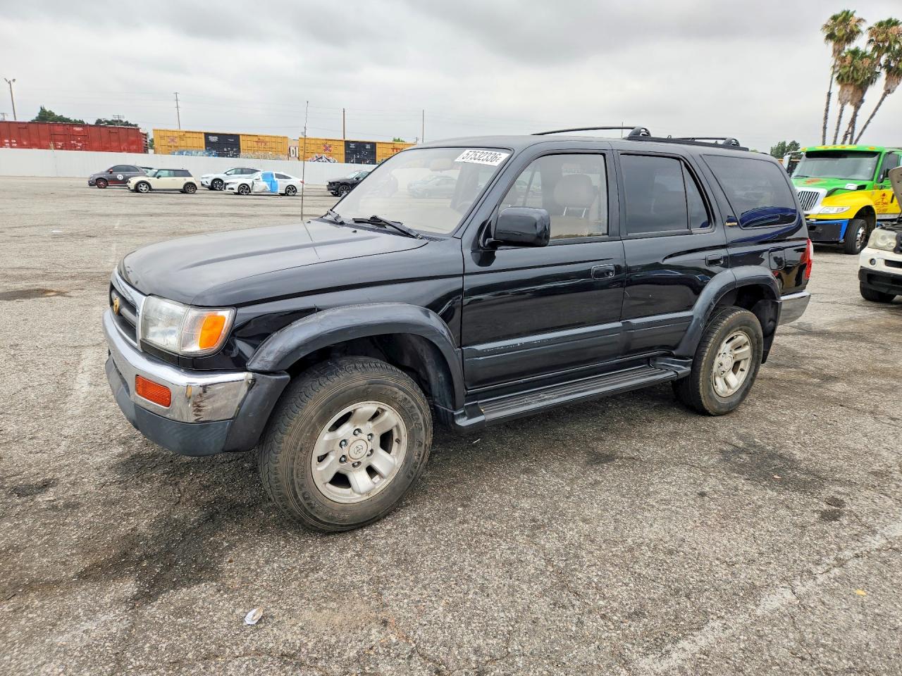 1997 Toyota 4runner Limited Black vin: JT3HN87R5V0053134