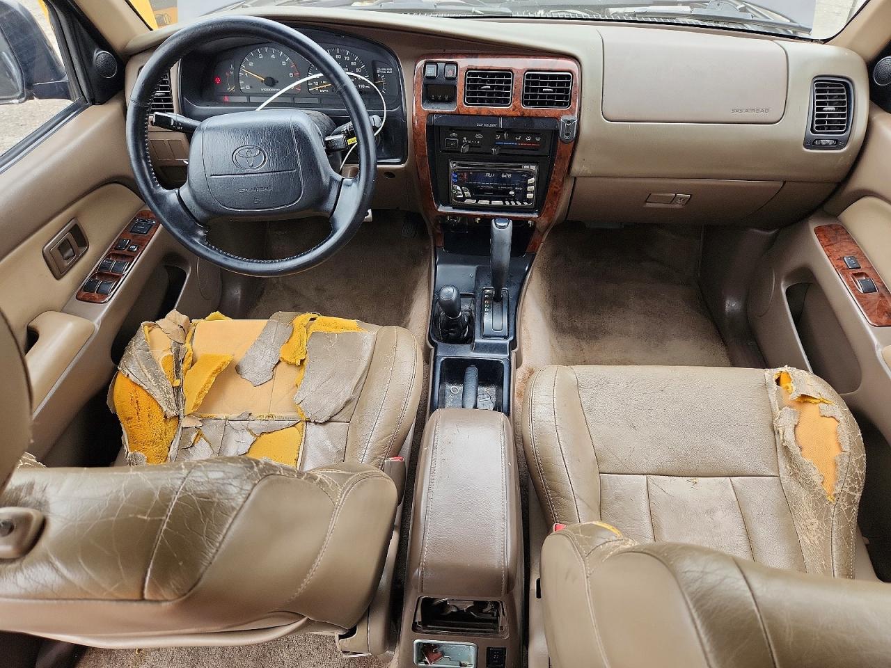 1997 Toyota 4runner Limited Black vin: JT3HN87R5V0053134