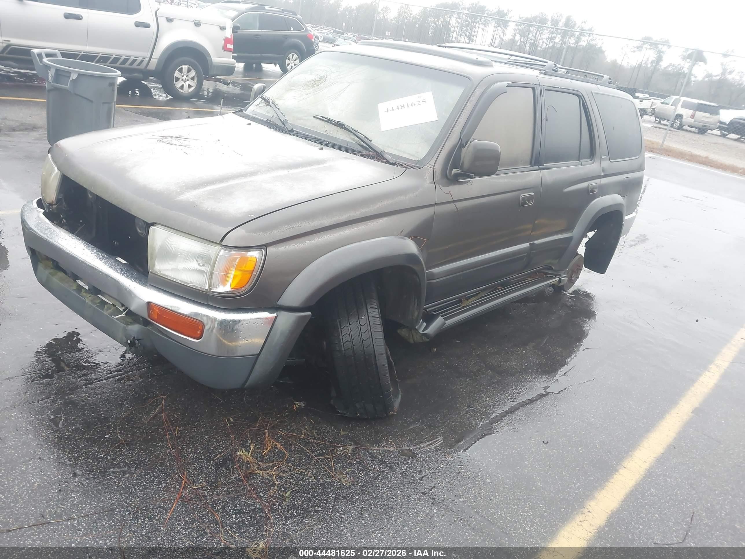 1997 Toyota 4runner Sr5 V6 Limited Pewter vin: JT3HN87R5V0104020