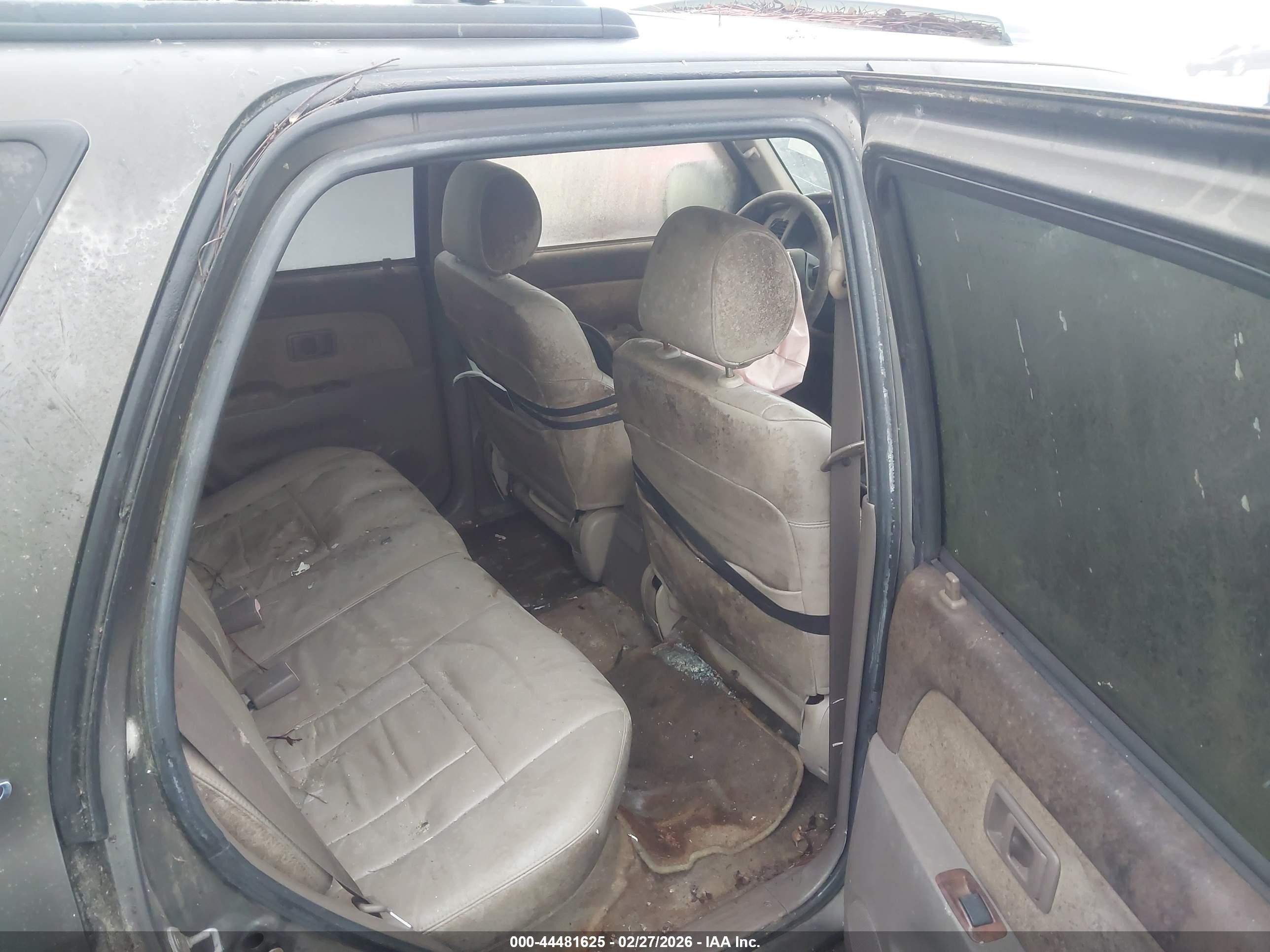1997 Toyota 4runner Sr5 V6 Limited Pewter vin: JT3HN87R5V0104020
