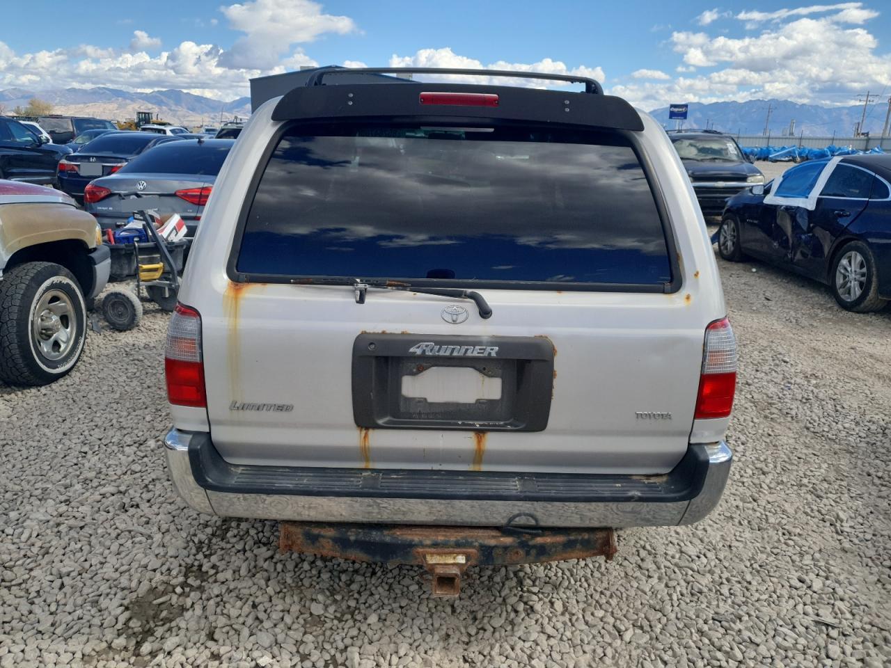 1997 Toyota 4runner Limited Silver vin: JT3HN87R5V9004916