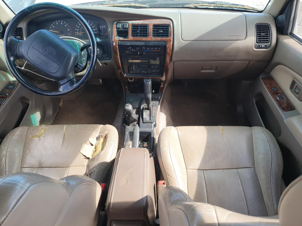 1997 Toyota 4runner Limited Silver vin: JT3HN87R5V9004916