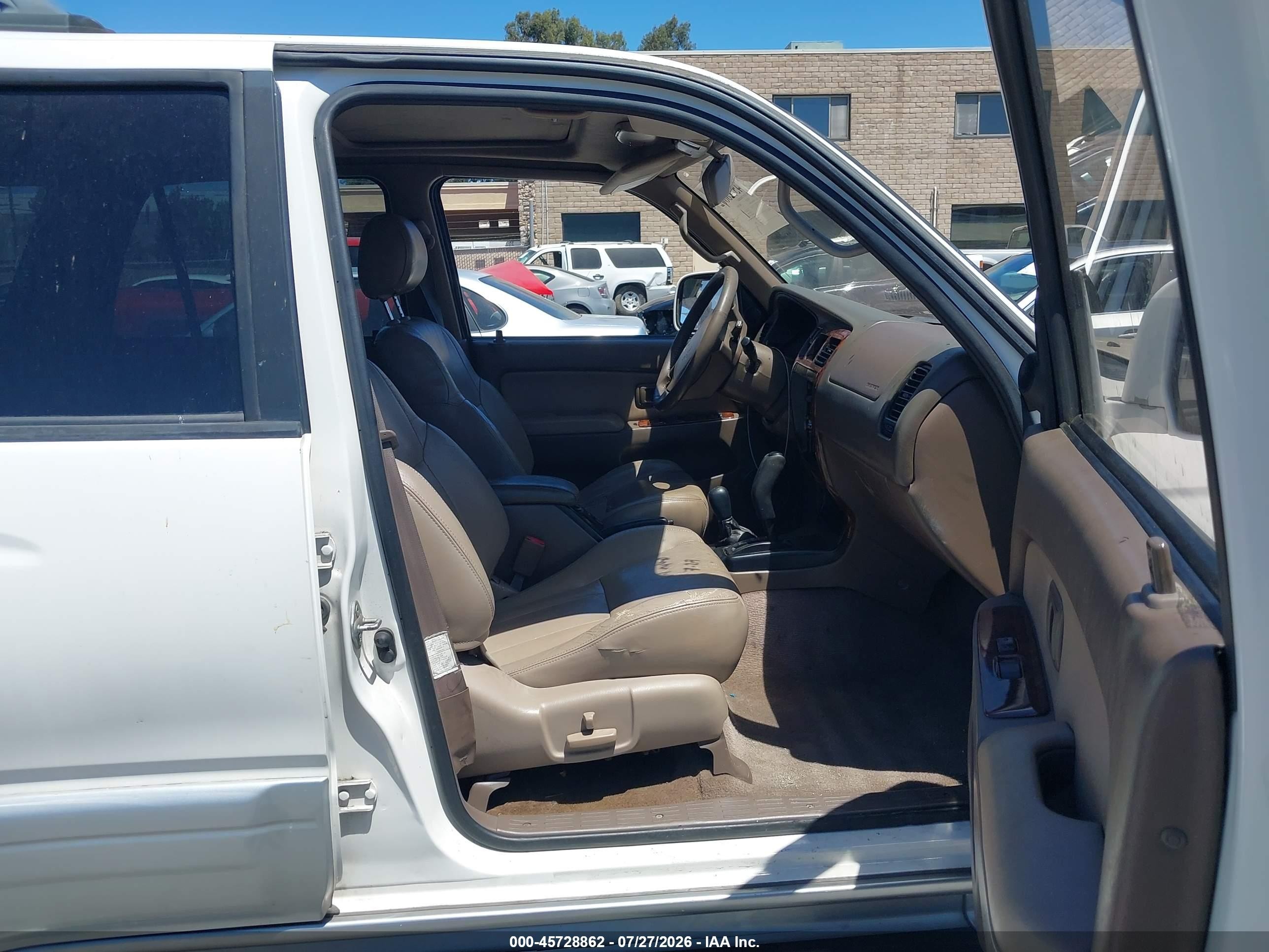 1998 Toyota 4runner Sr5 V6 Limited White vin: JT3HN87R5W0160380