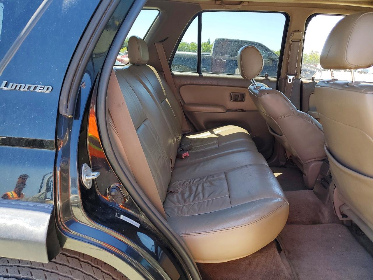 1998 Toyota 4runner Limited Black vin: JT3HN87R5W0169421