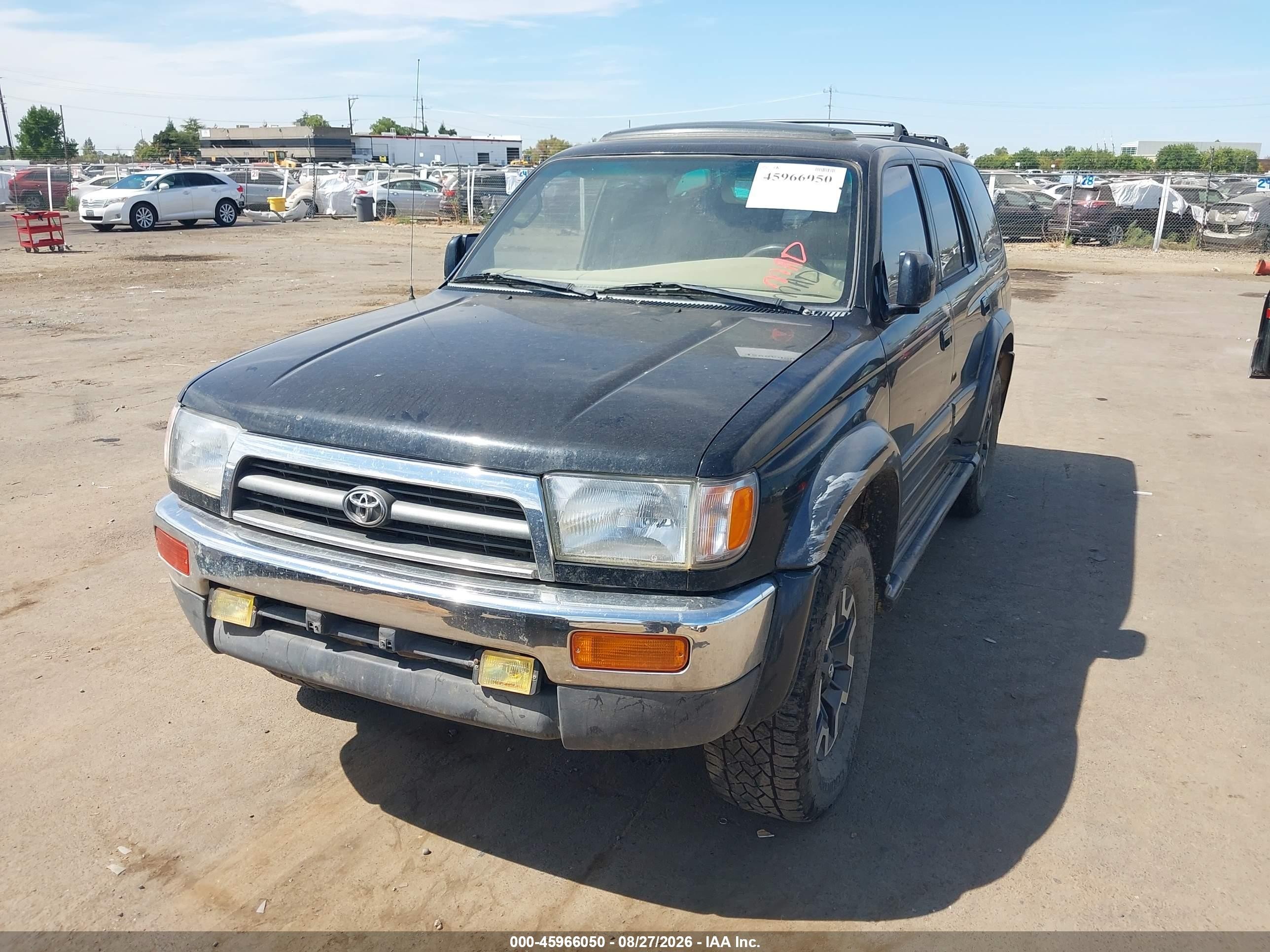 1998 Toyota 4runner Limited Black vin: JT3HN87R5W0175400