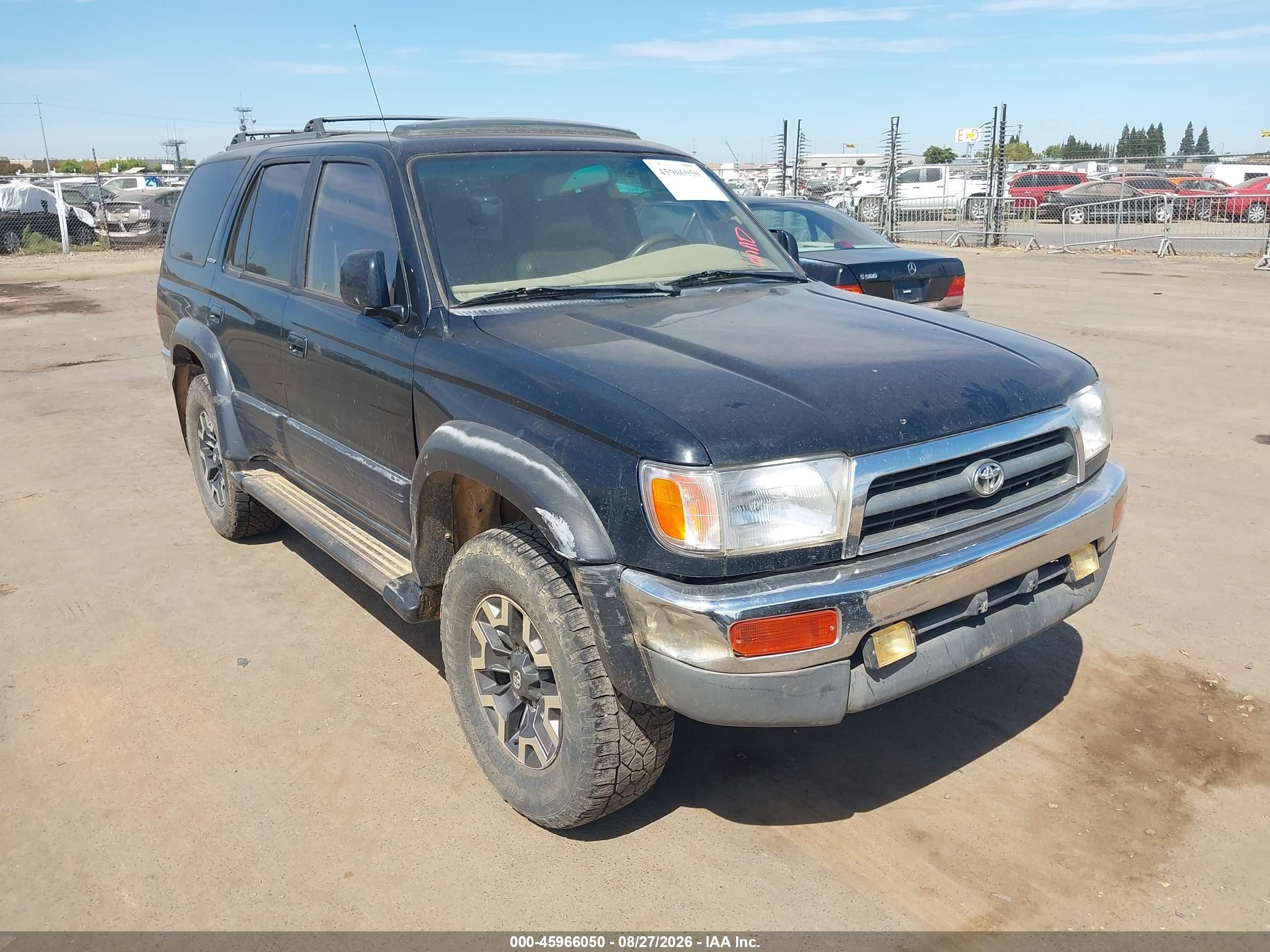1998 Toyota 4runner Limited Black vin: JT3HN87R5W0175400