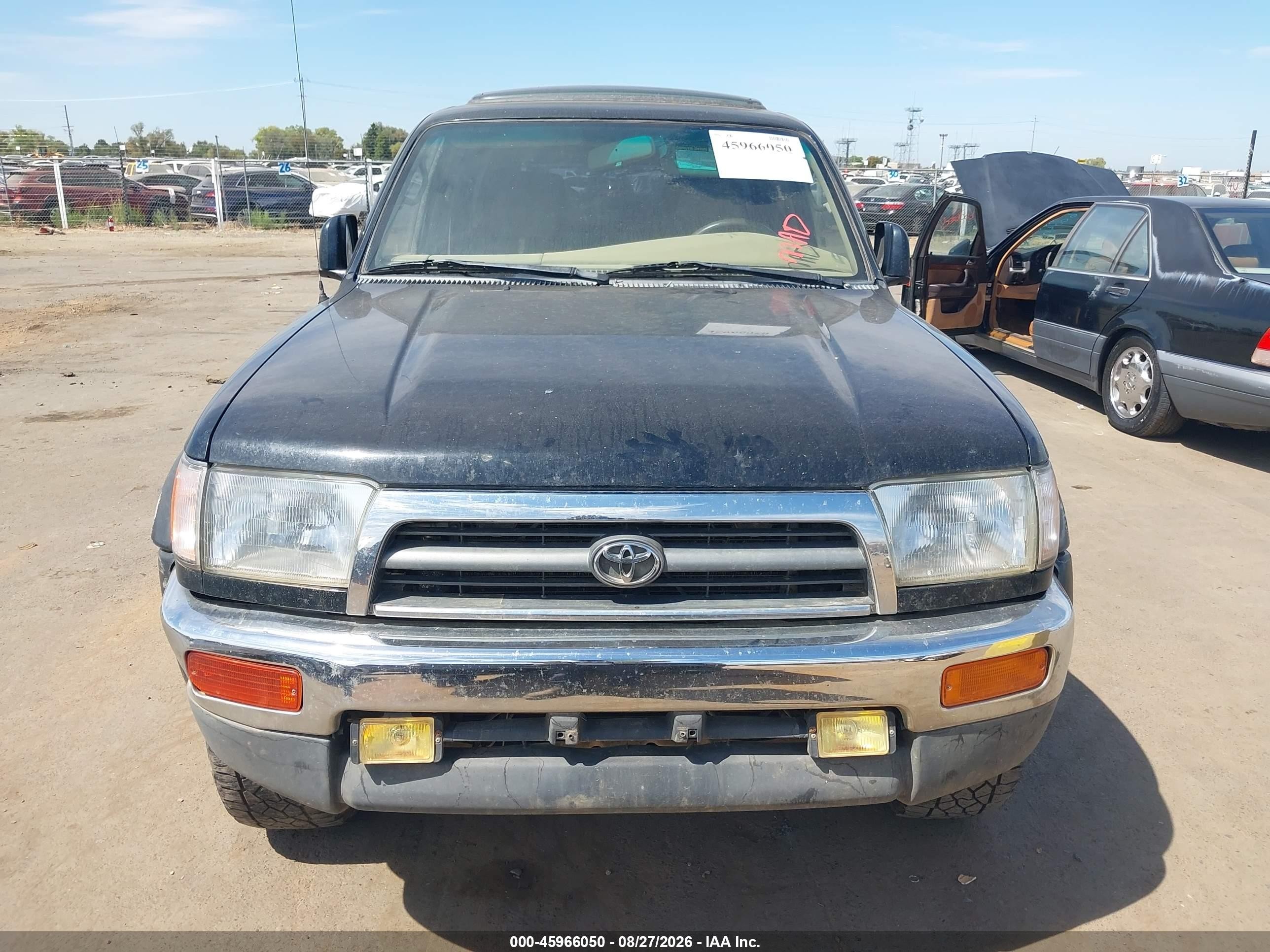 1998 Toyota 4runner Limited Black vin: JT3HN87R5W0175400