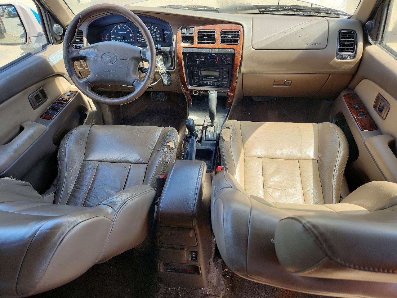 1998 Toyota 4runner Limited Silver vin: JT3HN87R5W0189992