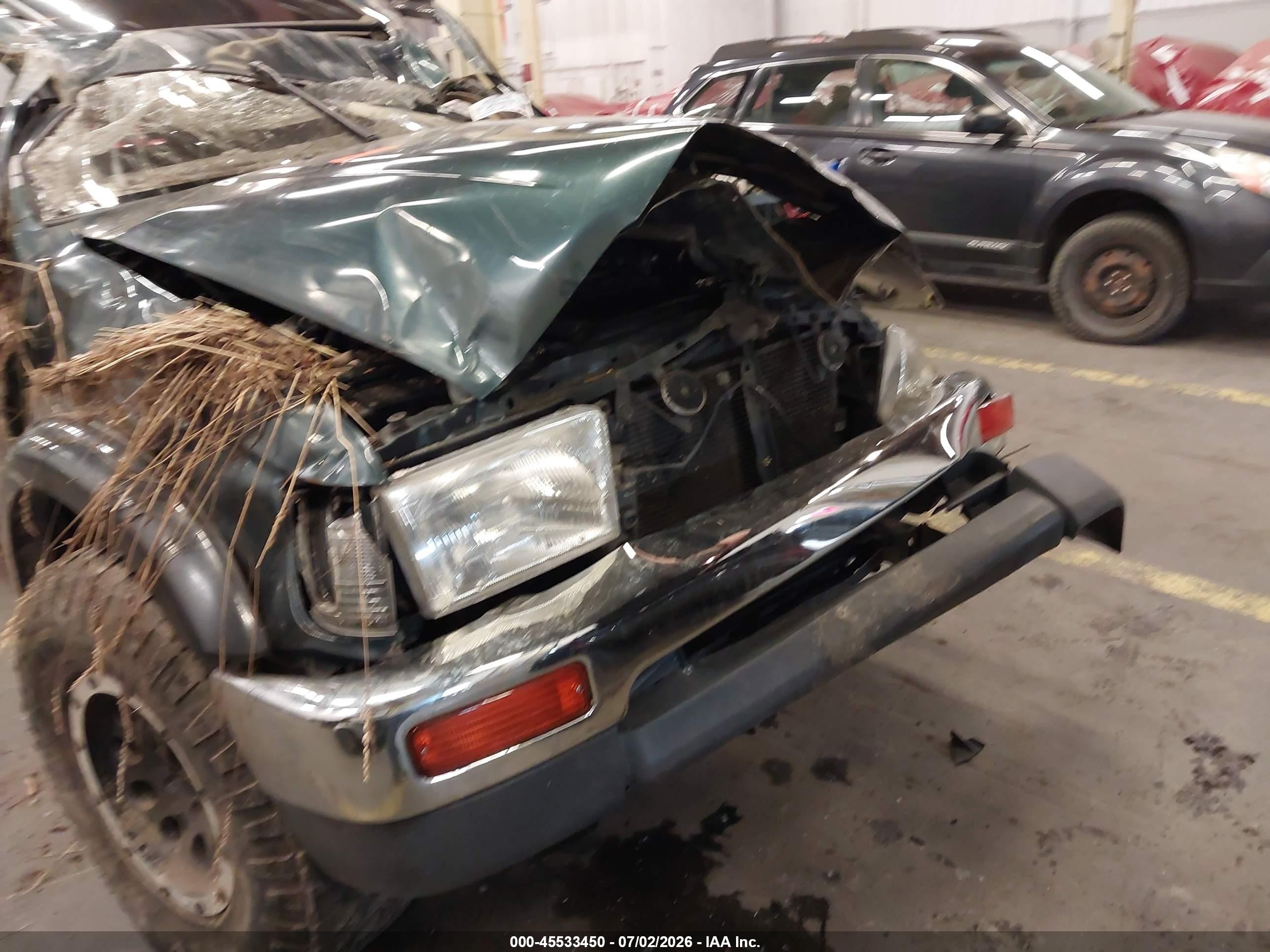 1998 Toyota 4runner Limited Green vin: JT3HN87R5W9010538